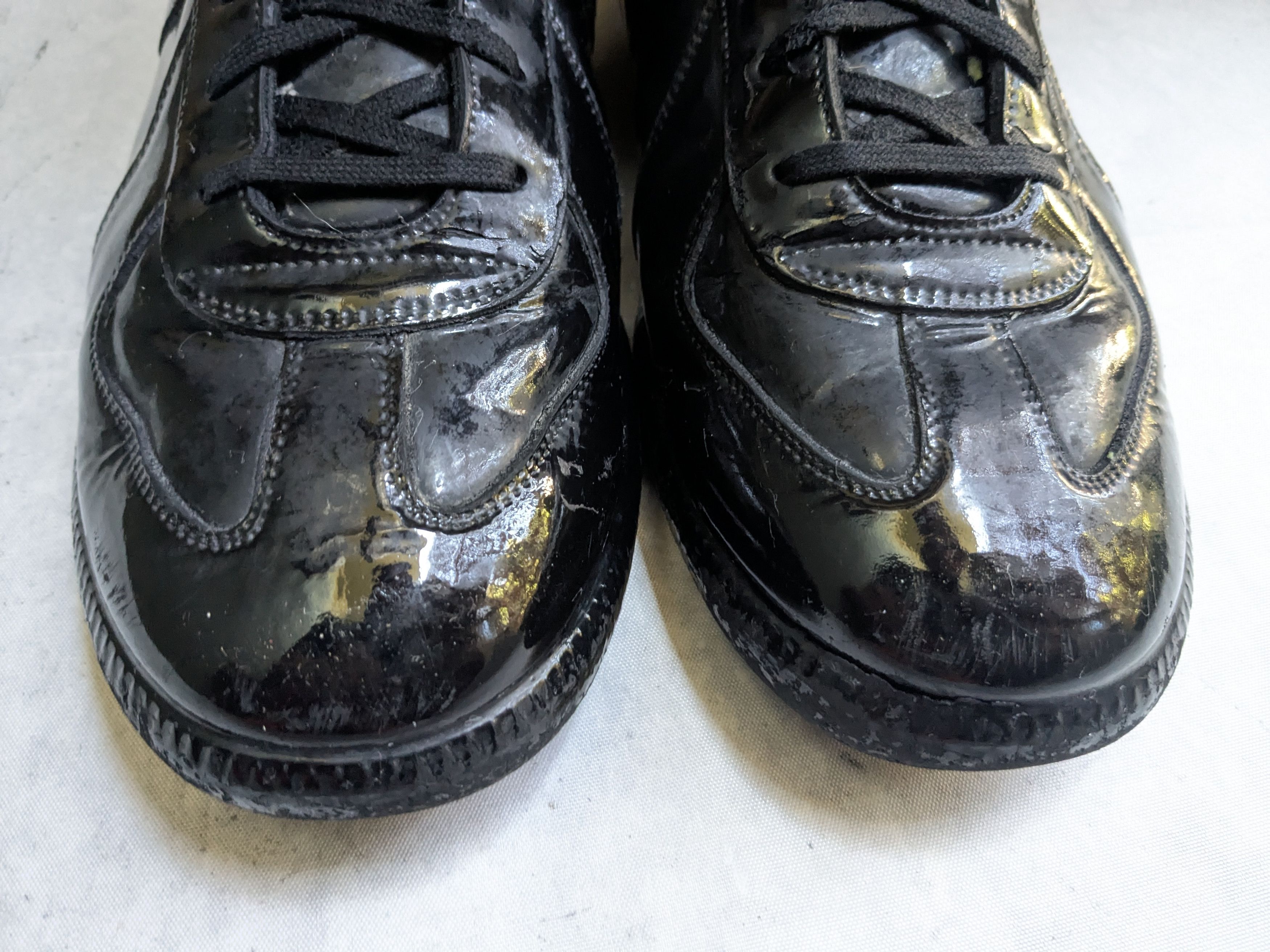 Maison Margiela Maison Margiela Replica GAT Black Patent Leather 12 45 Low Size US 12 / EU 45 - 5 Thumbnail