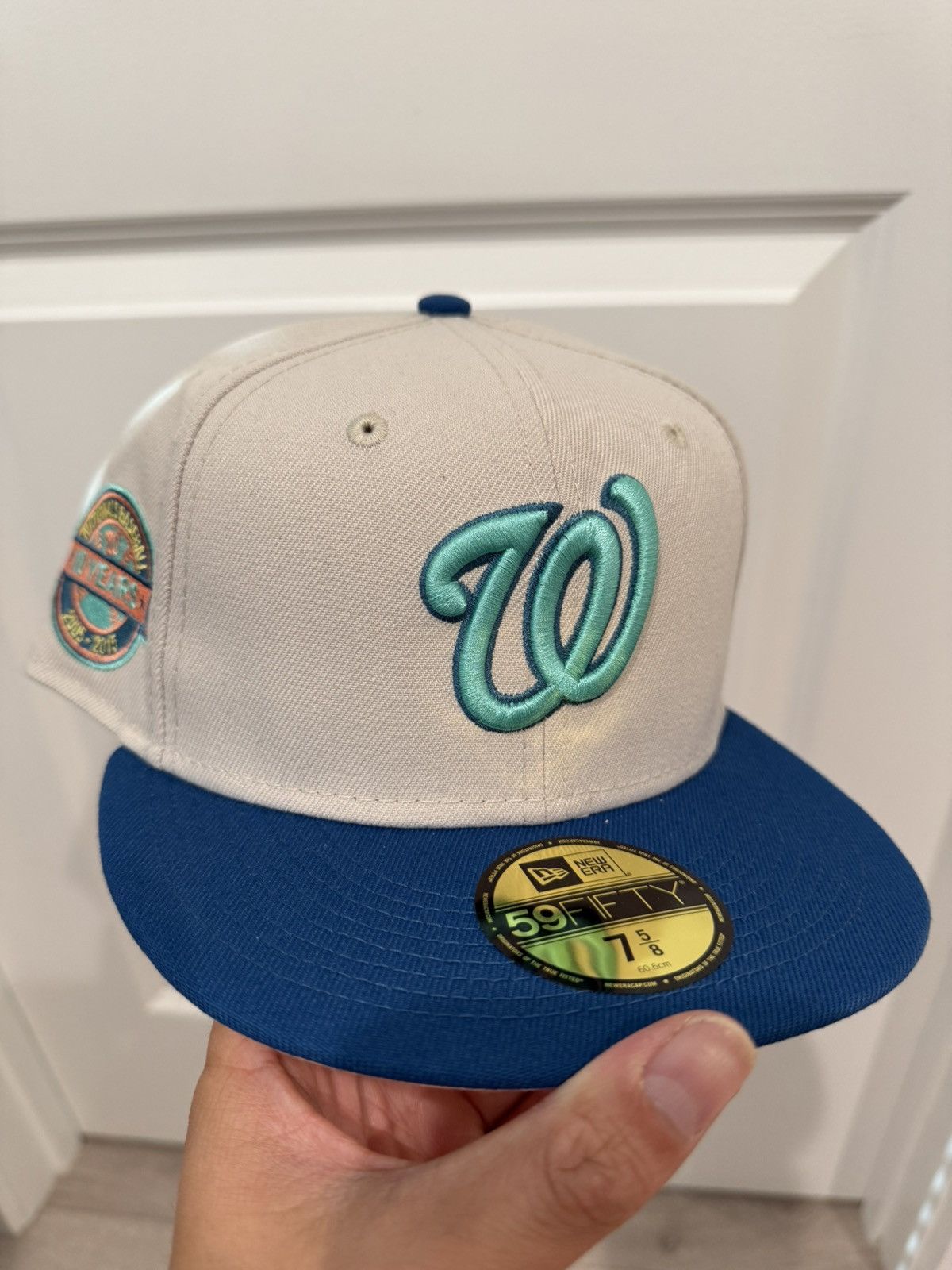 Hat Club Hat Club Washington Nationals 10th Anni 5/8 Size ONE SIZE - 1 Thumbnail