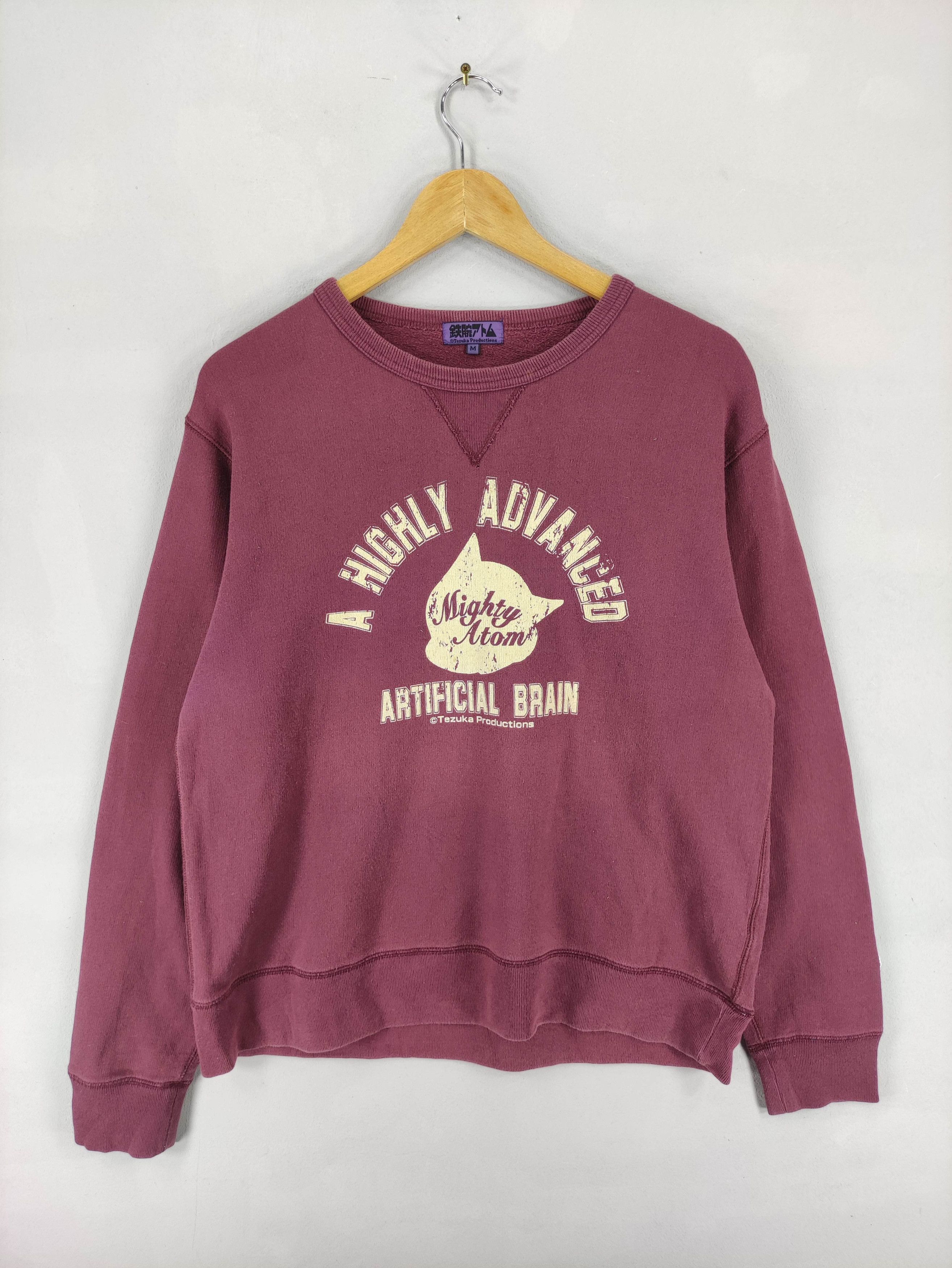 Japanese Brand Vintage Mighty Atom Sweatshirt Big Logo Jumper Size US M / EU 48-50 / 2 - 1 Thumbnail