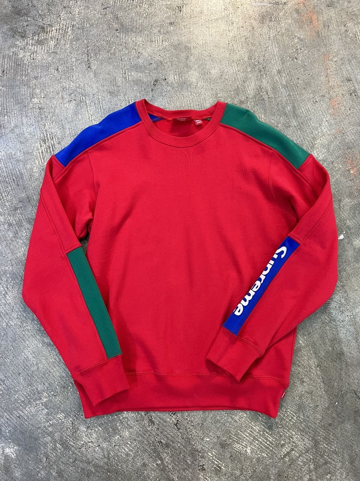 Supreme Supreme Formula Crewneck Red Size US M / EU 48-50 / 2 - 1 Thumbnail