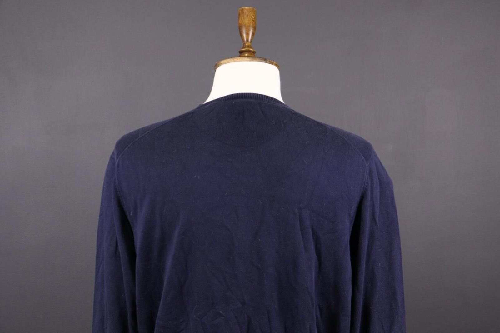 Lacoste Lacoste Blue Vintage Knit Sweater Size FR 8 / US 3XL Size US XXL / EU 58 / 5 - 9 Thumbnail