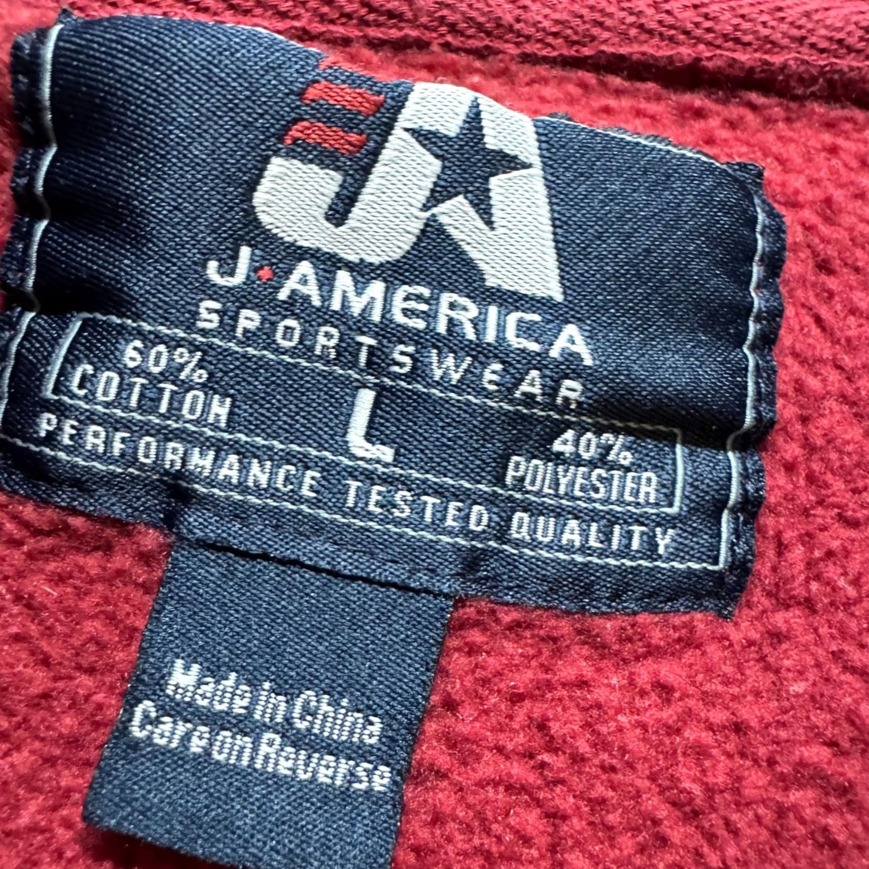 Vintage VINTAGE Washington State Full-zip Jacket Mens L Red Hooded 90s Embroidered Gray Sweatshirt Size US L / EU 52-54 / 3 - 4 Thumbnail