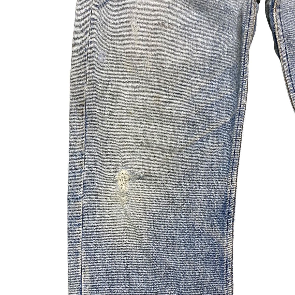 Levi's Vintage 80s Levis 501xx Distressed Jeans Size US 34 / EU 50 - 6 Thumbnail