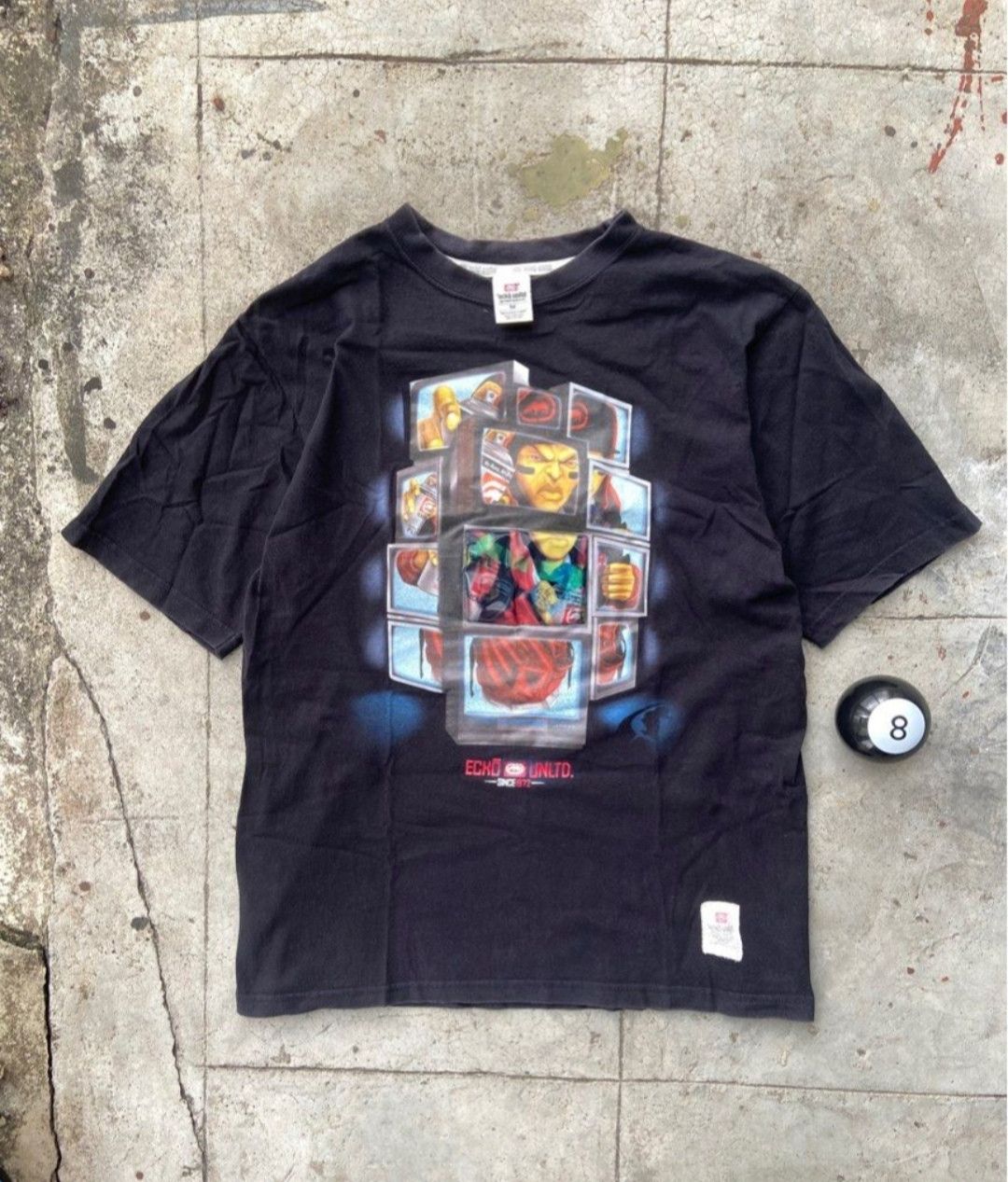 Ecko Unltd. 🔥 🔥 RARE 🔥 🔥 ECKO HOLOGRAM T-SHIRT Size US L / EU 52-54 / 3 - 1 Thumbnail