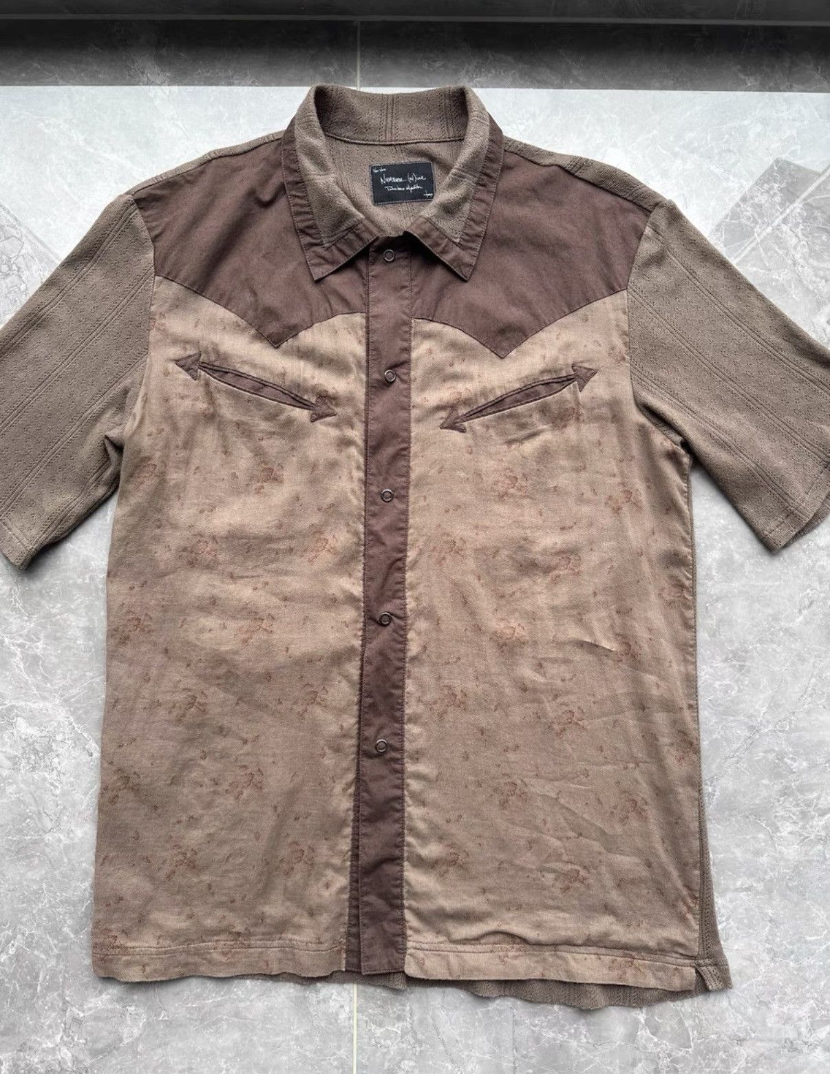 Number (N)ine Number (N)ine 03SS/AW Western Shirt Size US L / EU 52-54 / 3 - 1 Thumbnail