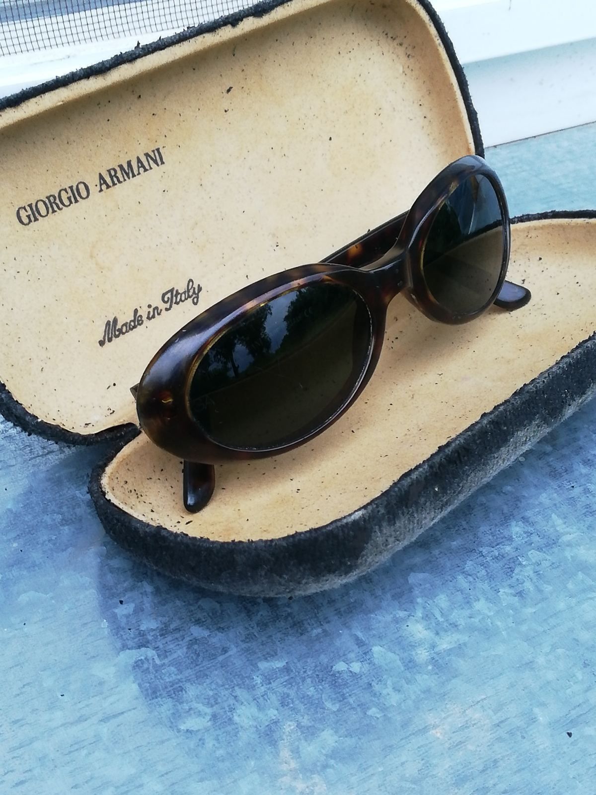 Giorgio Armani Giorgio Armani Vintage Kurt Cobain Sunglasses Size ONE SIZE - 1 Thumbnail