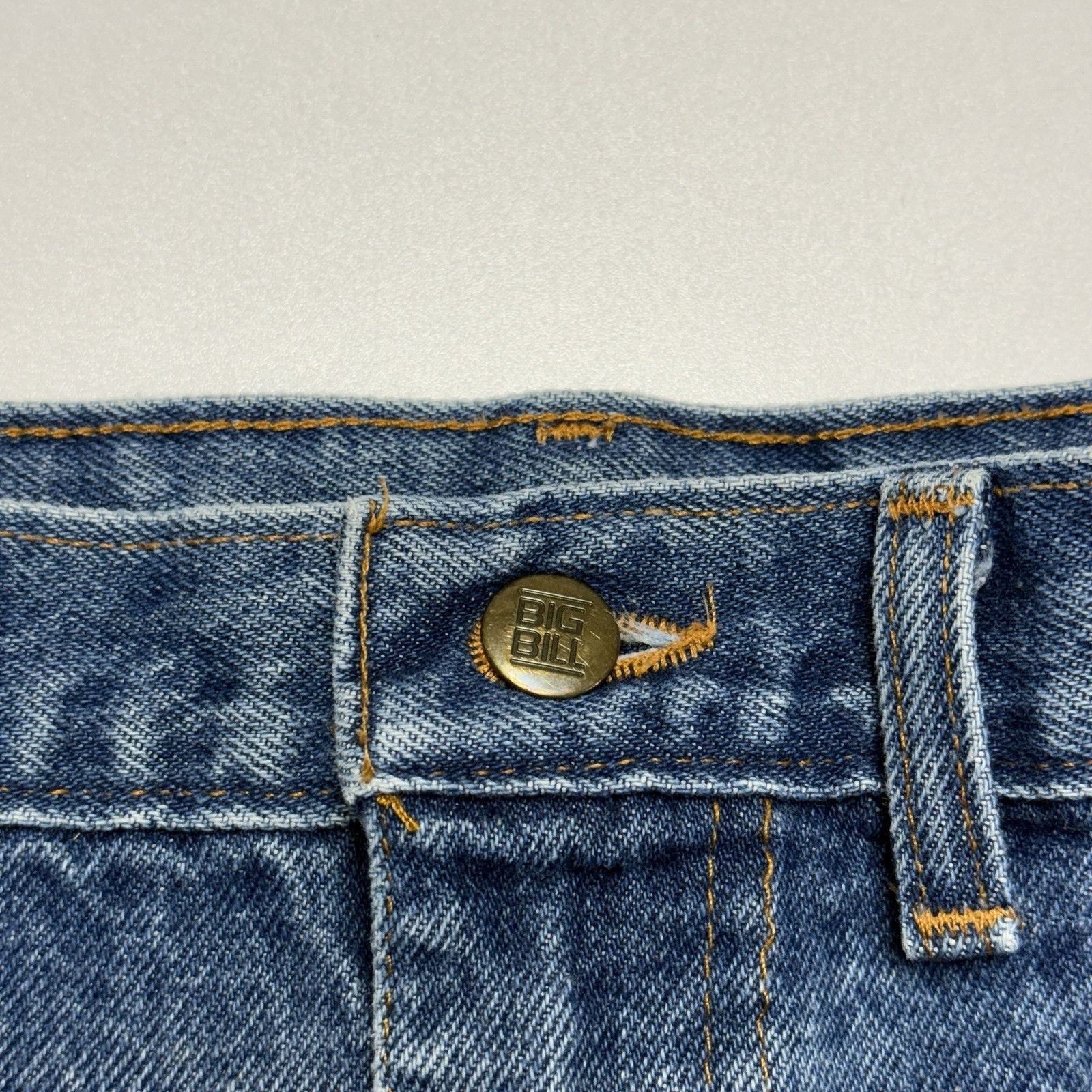 Vintage Big Bill Double Knee Cargo Jeans Mens 40x30 Baggy Workwear Size US 40 / EU 56 - 6 Thumbnail