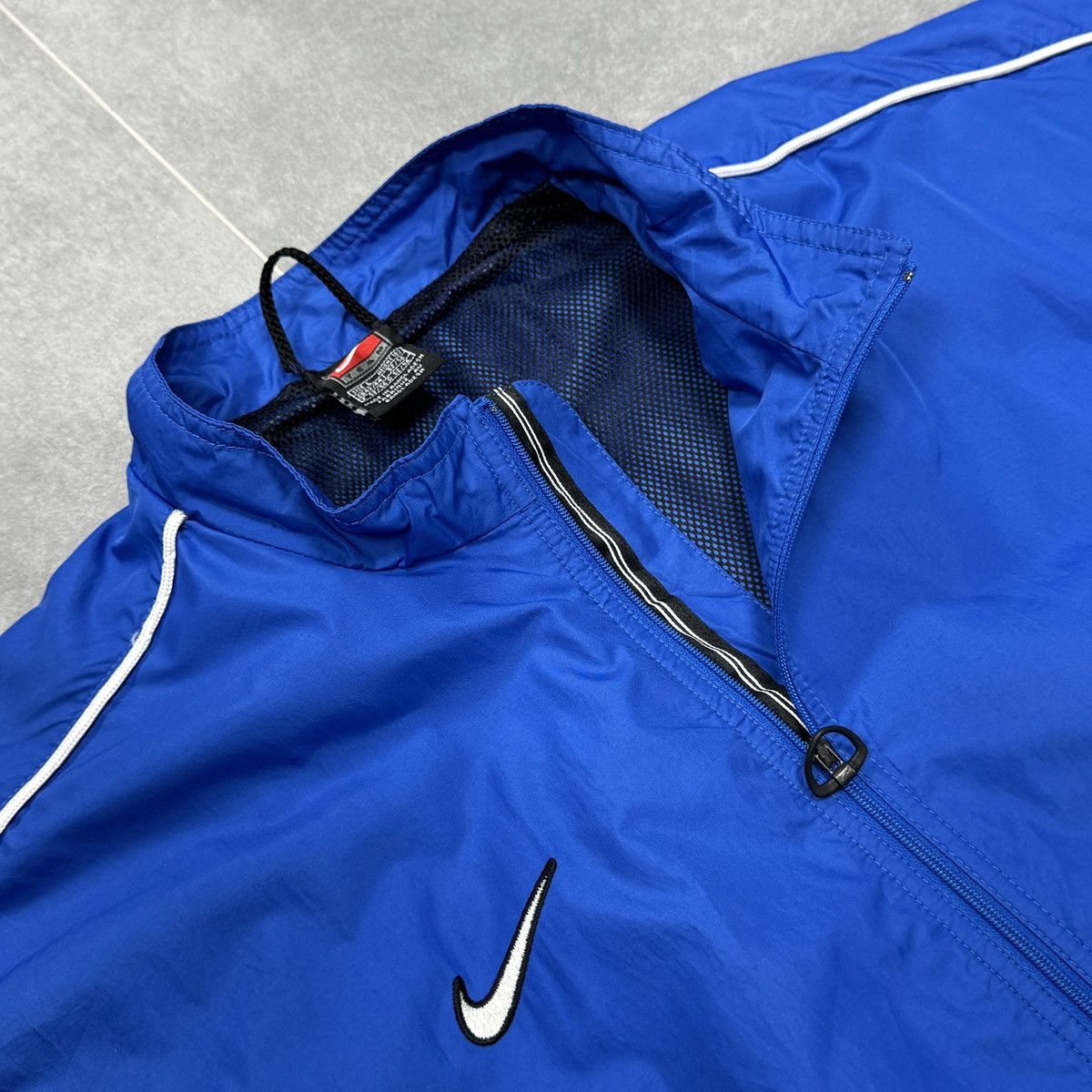 Nike × Vintage Vintage Nike Team Embroidered Logo Swoosh Track Jacket Size US L / EU 52-54 / 3 - 11 Thumbnail