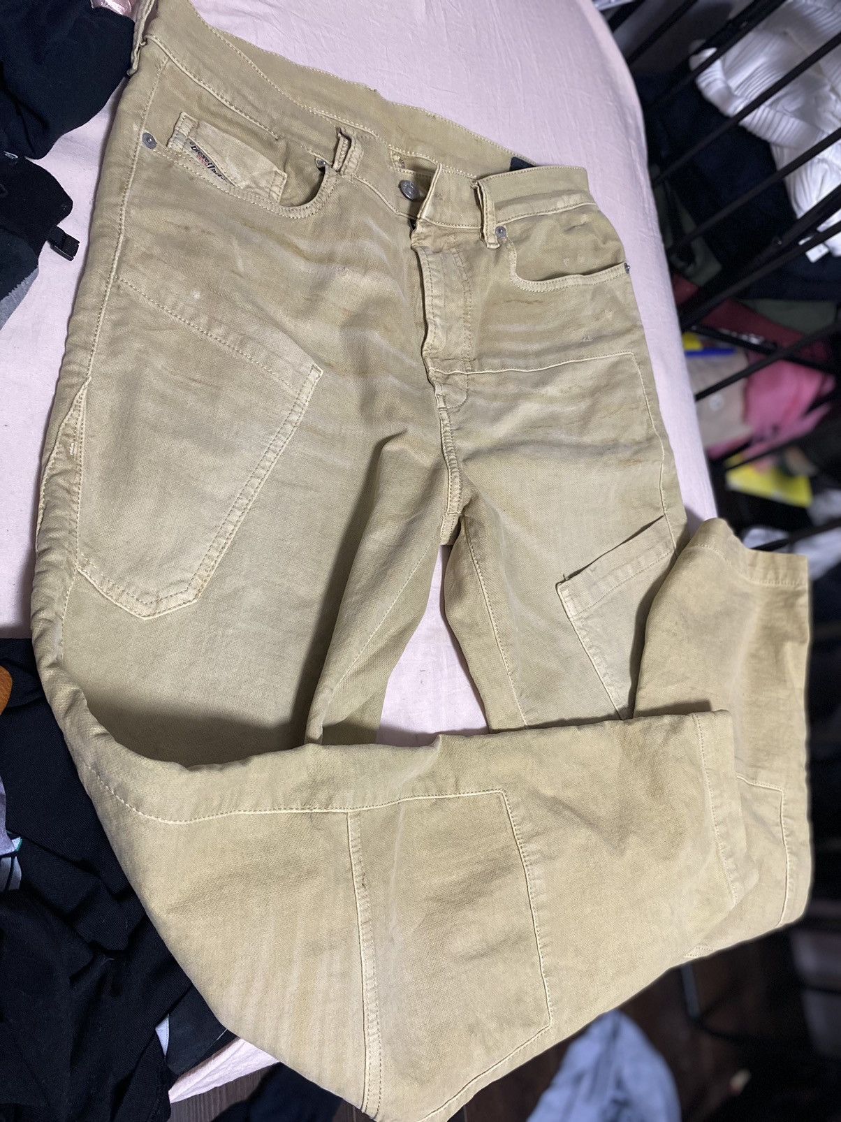 Diesel MENS DIESEL JOGG JEAN CARGOS SIZE 30 Size US 30 / EU 46 - 2 Thumbnail
