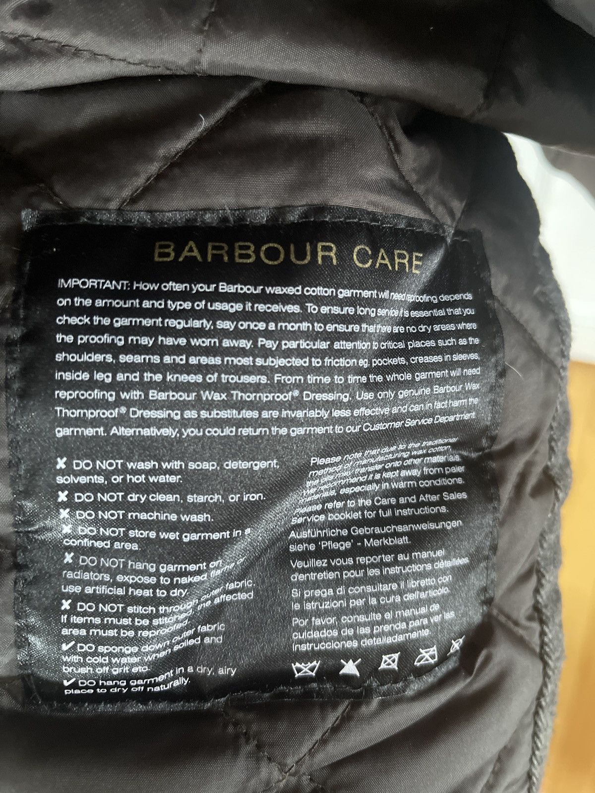 Barbour Barbour long lined wax coat Size US L / EU 52-54 / 3 - 4 Thumbnail