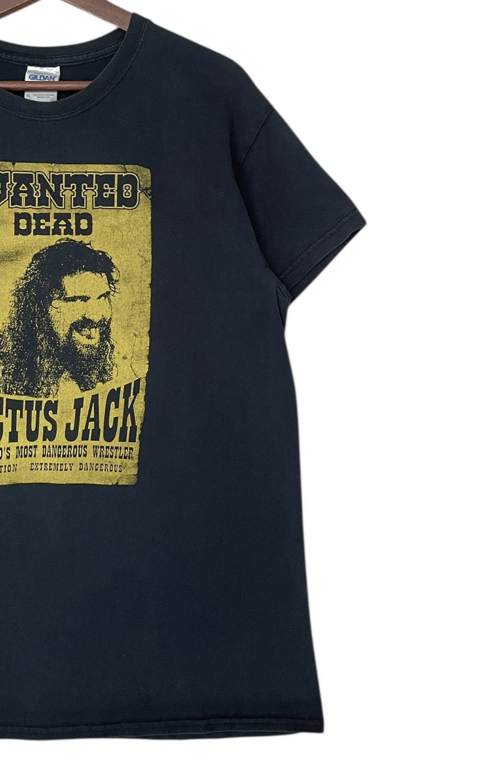 Vintage Vintage WWF Wrestler Cactus Jack T-shirt 2000s Size US M / EU 48-50 / 2 - 4 Thumbnail
