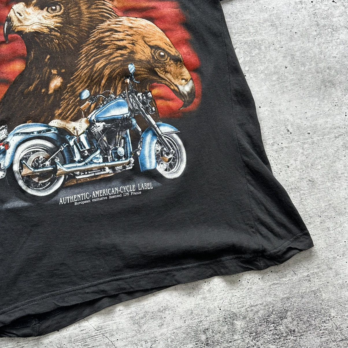 Vintage Vintage Survivors Motorcycle Eagle T-shirt Black Men’s Sz M Size US M / EU 48-50 / 2 - 4 Thumbnail