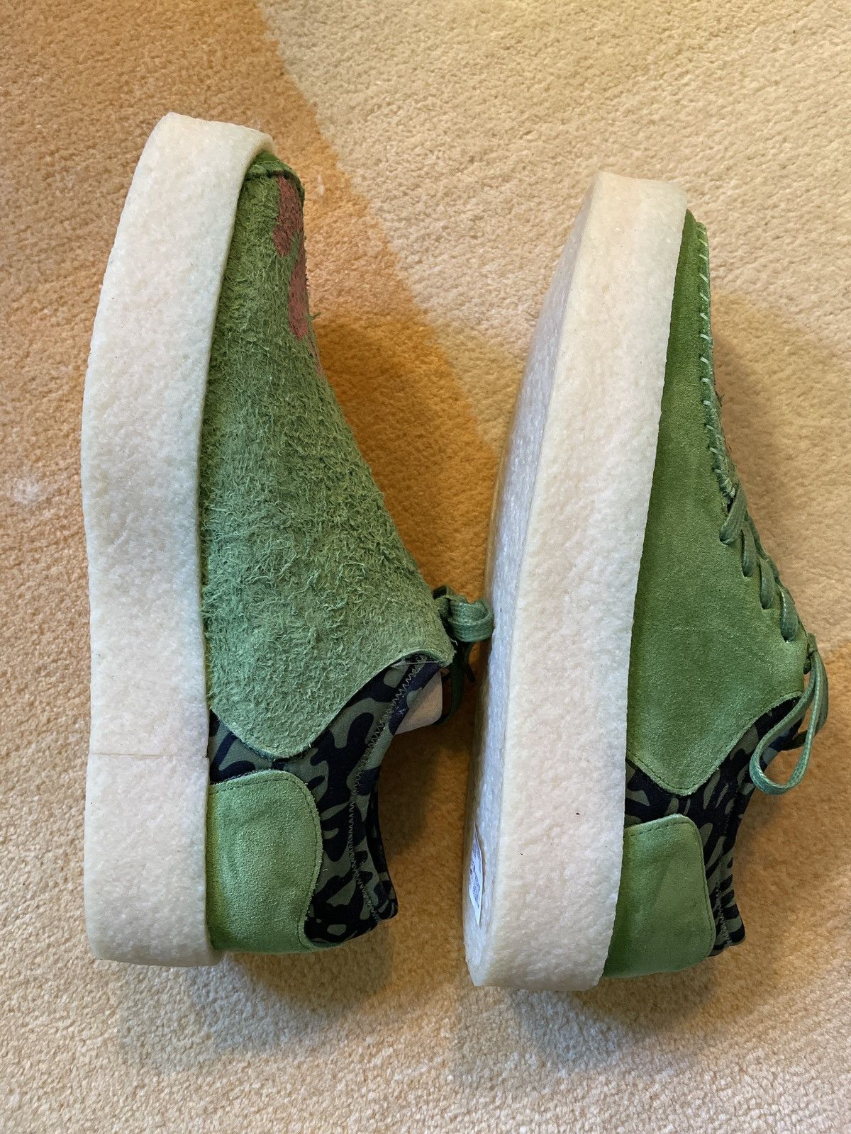Clarks × Salehe Bembury Salehe Bembury Clark’s Originals Luther Cupsole Dark Green Size US 9.5 / EU 42-43 - 2 Thumbnail