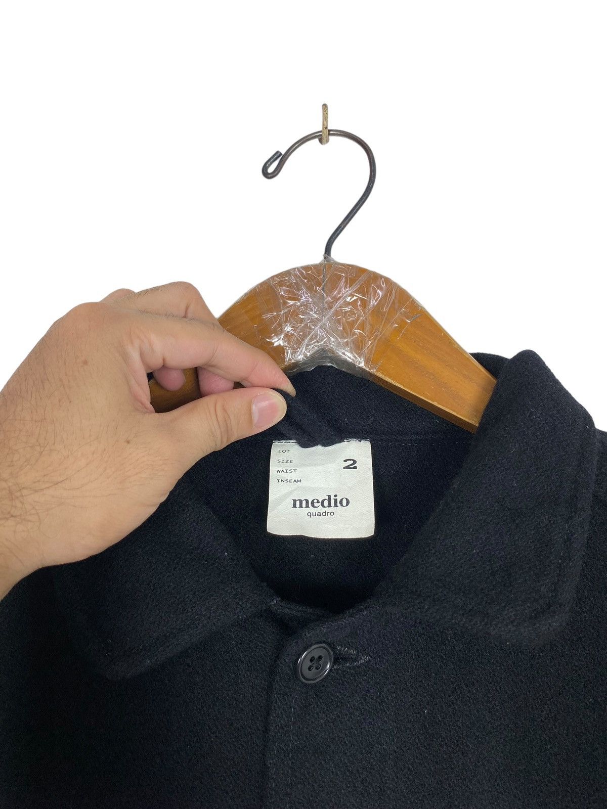 Japanese Brand Rare‼️ Medio Quadro Wool Jacket Made in Japan Size US S / EU 44-46 / 1 - 4 Thumbnail