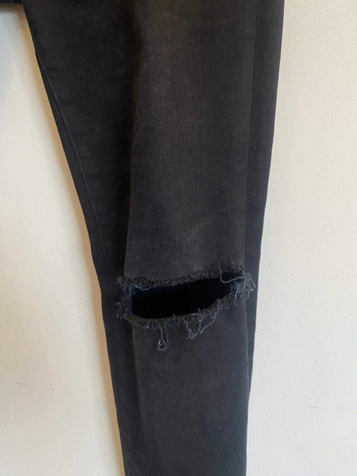 Amiri × Designer Amari Black Denim Celebrity Worm Size US 34 / EU 50 - 10 Thumbnail