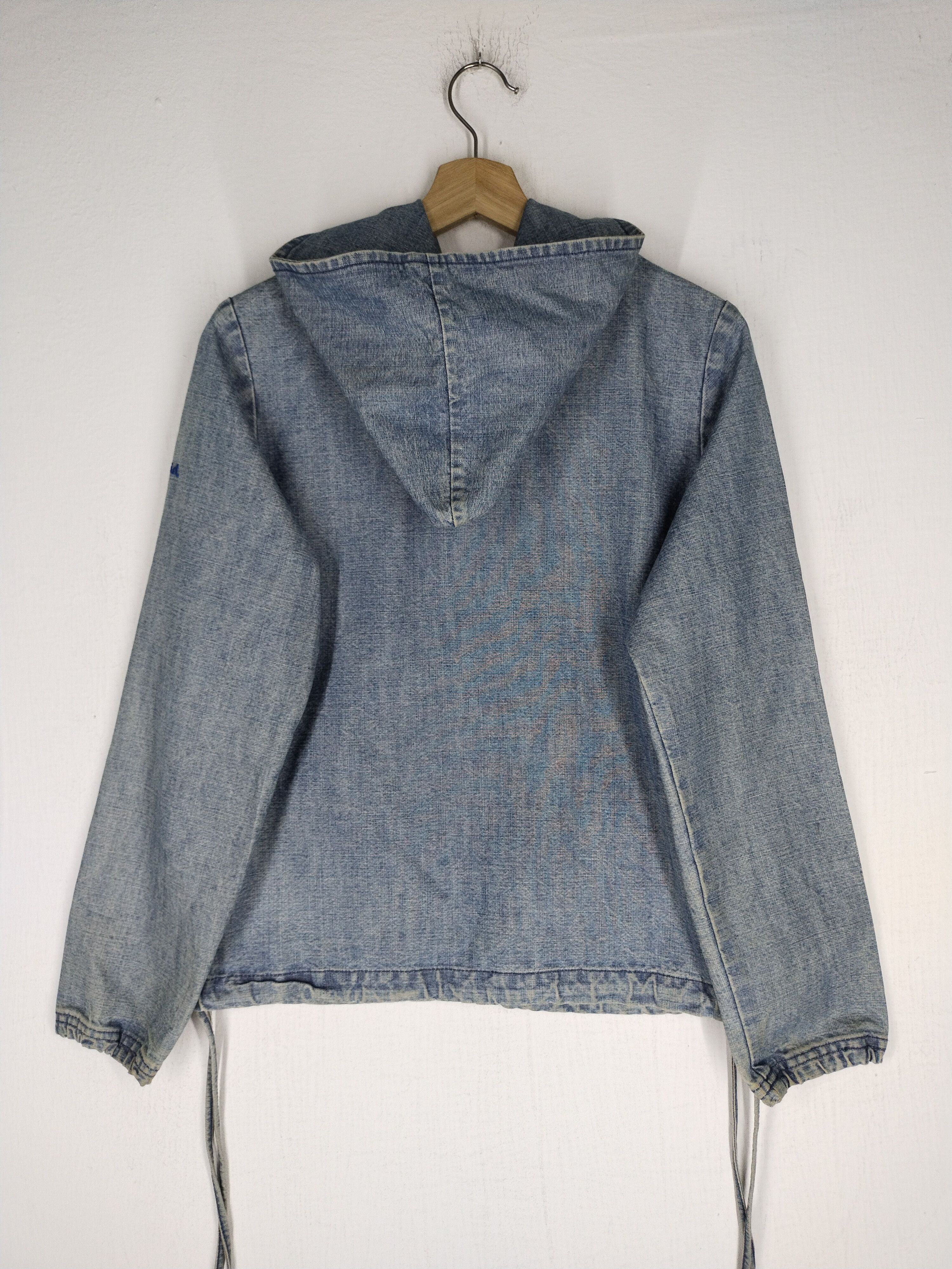Japanese Brand Vintage X-Girl Japanese Brand Wash Acid Wash Hoodie Jacket Size US M / EU 48-50 / 2 - 9 Thumbnail