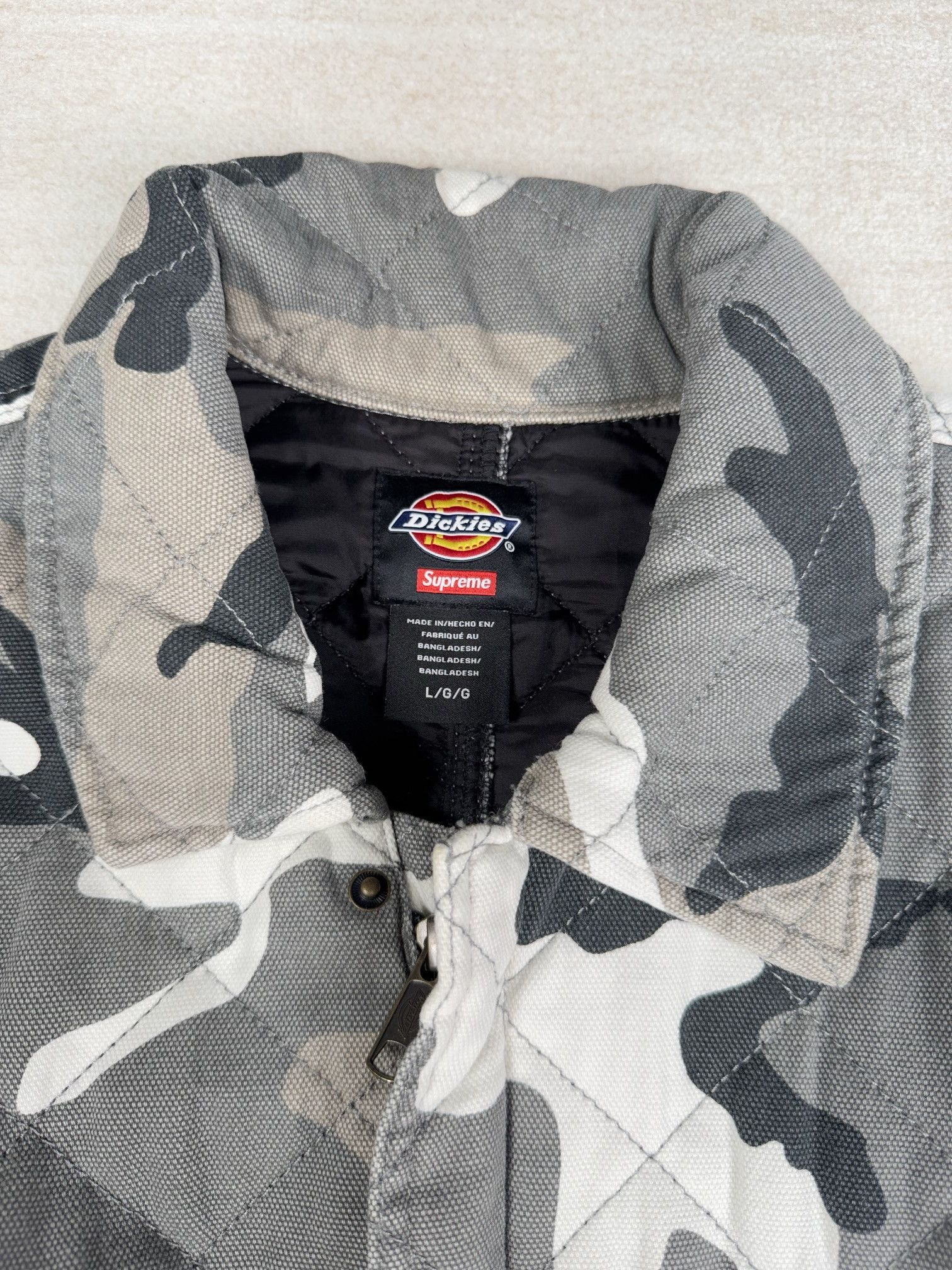 Dickies × Supreme snow camo overall Size US L / EU 52-54 / 3 - 5 Thumbnail