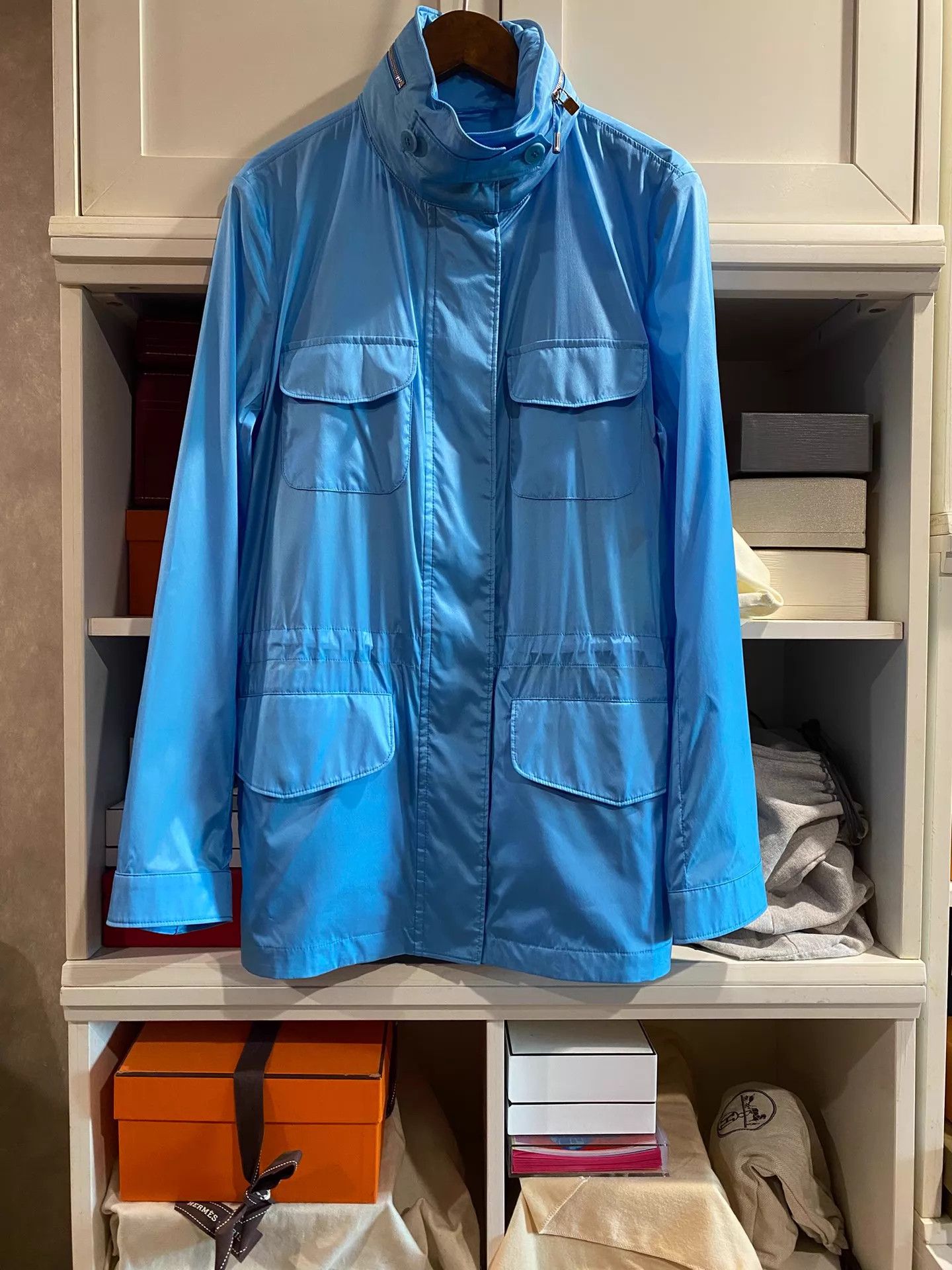 Loro Piana Loro Piana Traveller Silk Waterproof Jacket 38 Size XS / US 0-2 / IT 36-38 - 1 Thumbnail