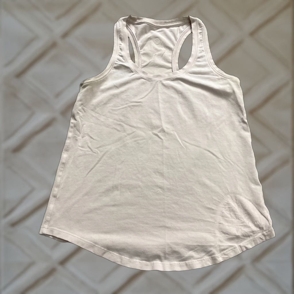 Lululemon Lululemon Tank Womens 4 Gray Racerback Lightweight Active Yoga Gym Size S / US 4 / IT 40 - 1 Thumbnail