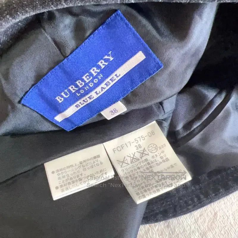 Burberry Burberry Black Cotton Women's Jacket. Size M / US 6-8 / IT 42-44 - 4 Thumbnail