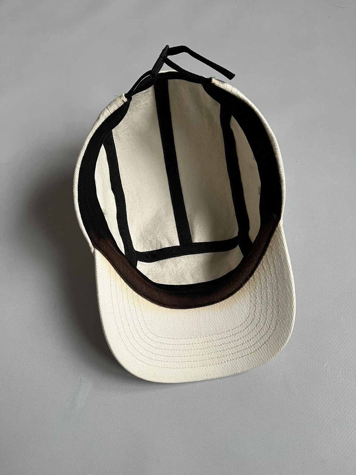 Supreme SUPREME White Canvas 5 Panel Cotton Cap Hat Size ONE SIZE - 13 Thumbnail