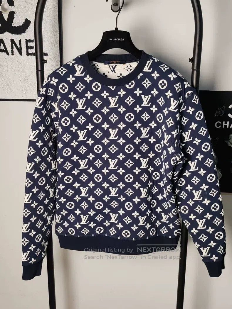 Louis Vuitton Louis Vuitton Full-print Sweatshirt Size US S / EU 44-46 / 1 - 1 Thumbnail