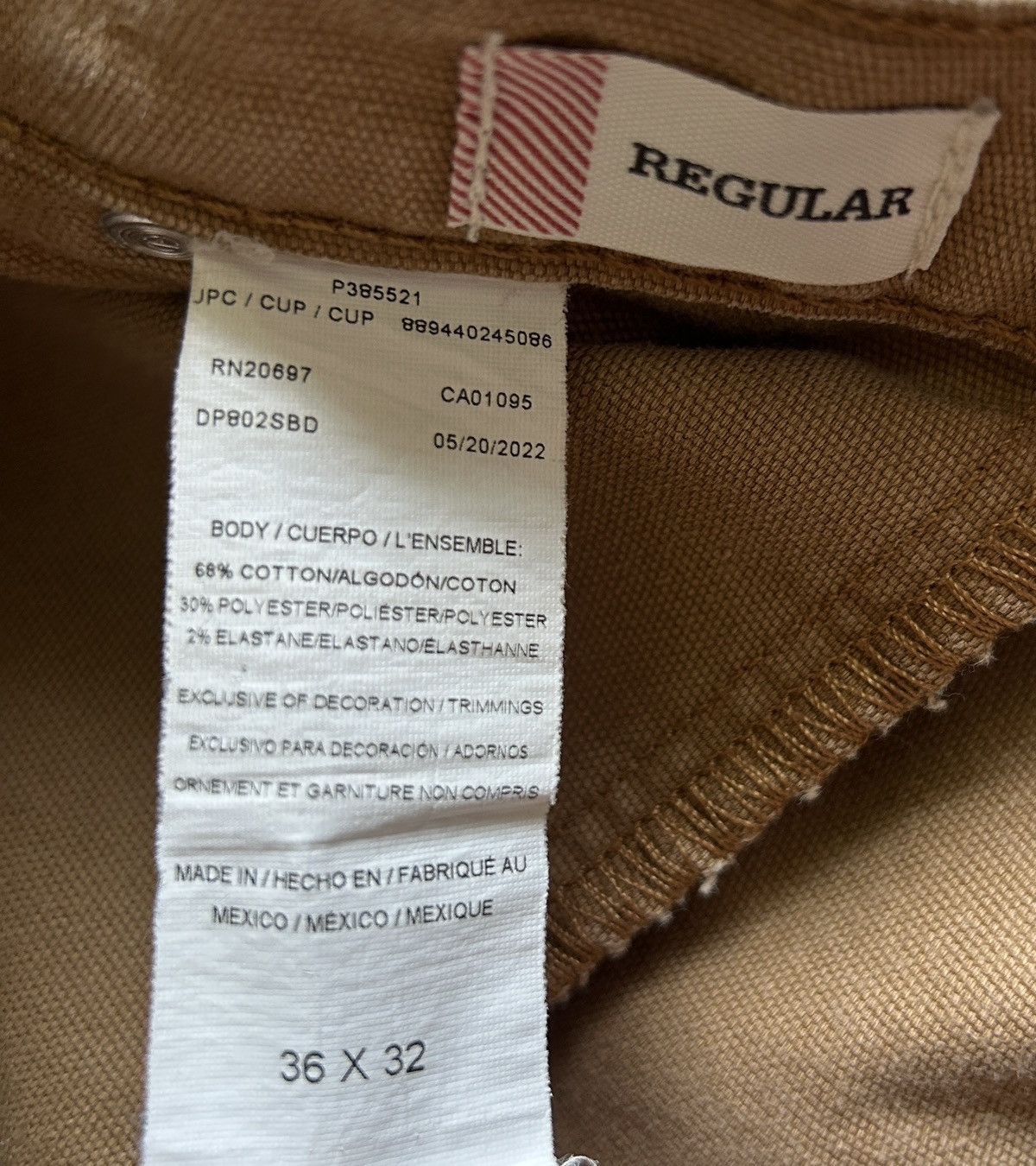 Dickies Dickies Flex Regular Fit Straight Leg Carpenter Pants 36x32 Size US 36 / EU 52 - 4 Thumbnail