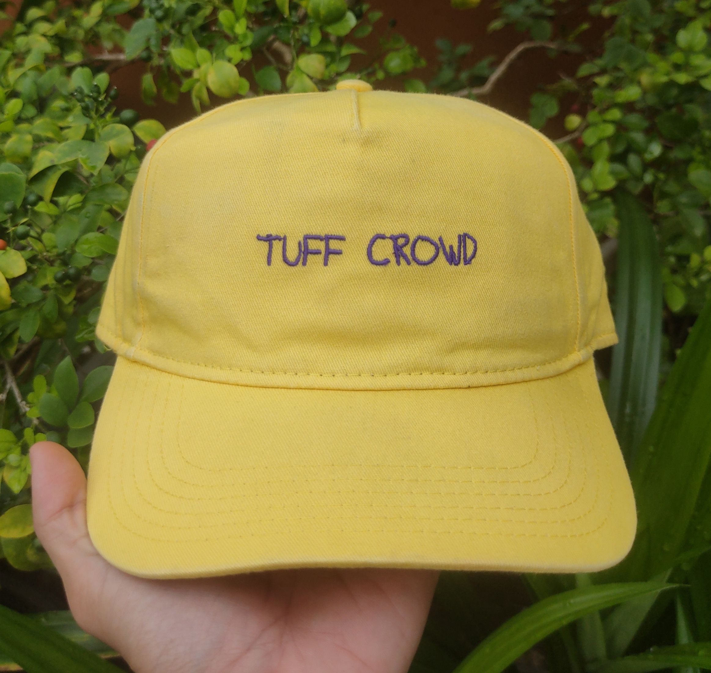 Tuff Crowd Tuff Crowd hat yellow | Grailed
