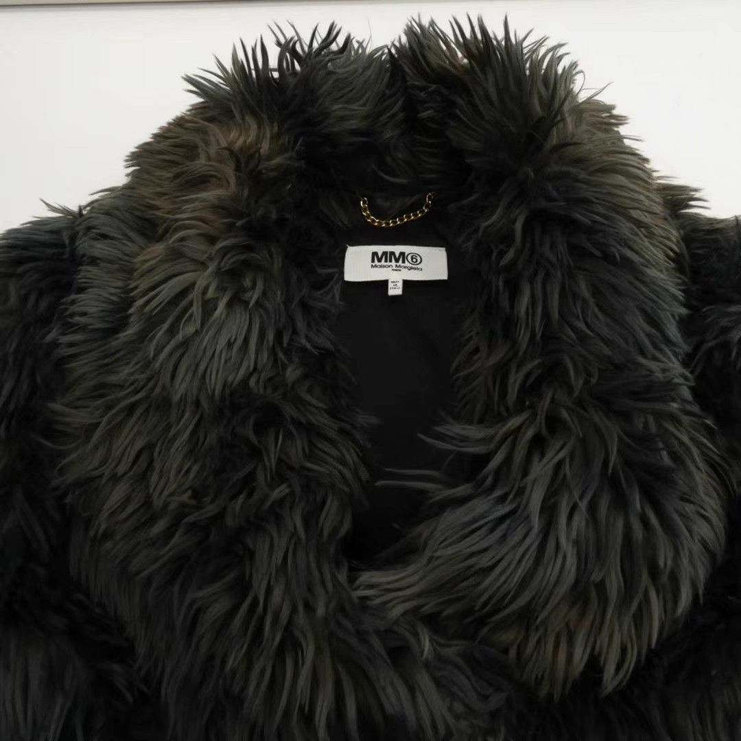 Maison Margiela Maison Margiela MM6 Tie-Dye Faux Fur Jacket K20 Size XS / US 0-2 / IT 36-38 - 3 Thumbnail