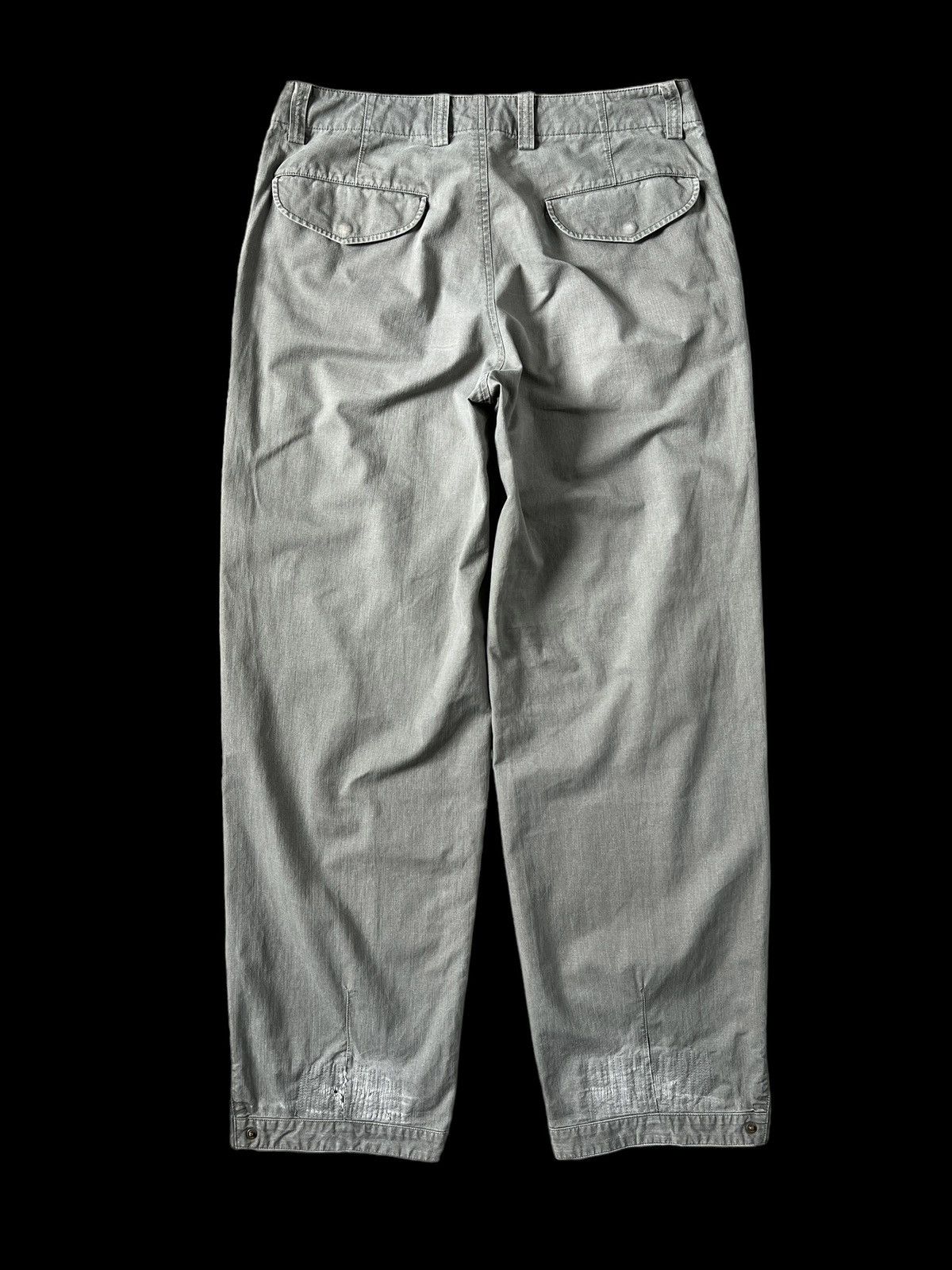 Issey Miyake × Vintage 1990 Issey Miyake Utility Pants Size US 33 - 3 Thumbnail