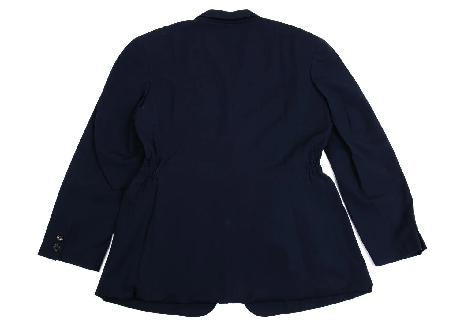 Yohji Yamamoto Yohji Yamamoto Wool Gabardine Jacket Navy M Size US M / EU 48-50 / 2 - 15 Thumbnail