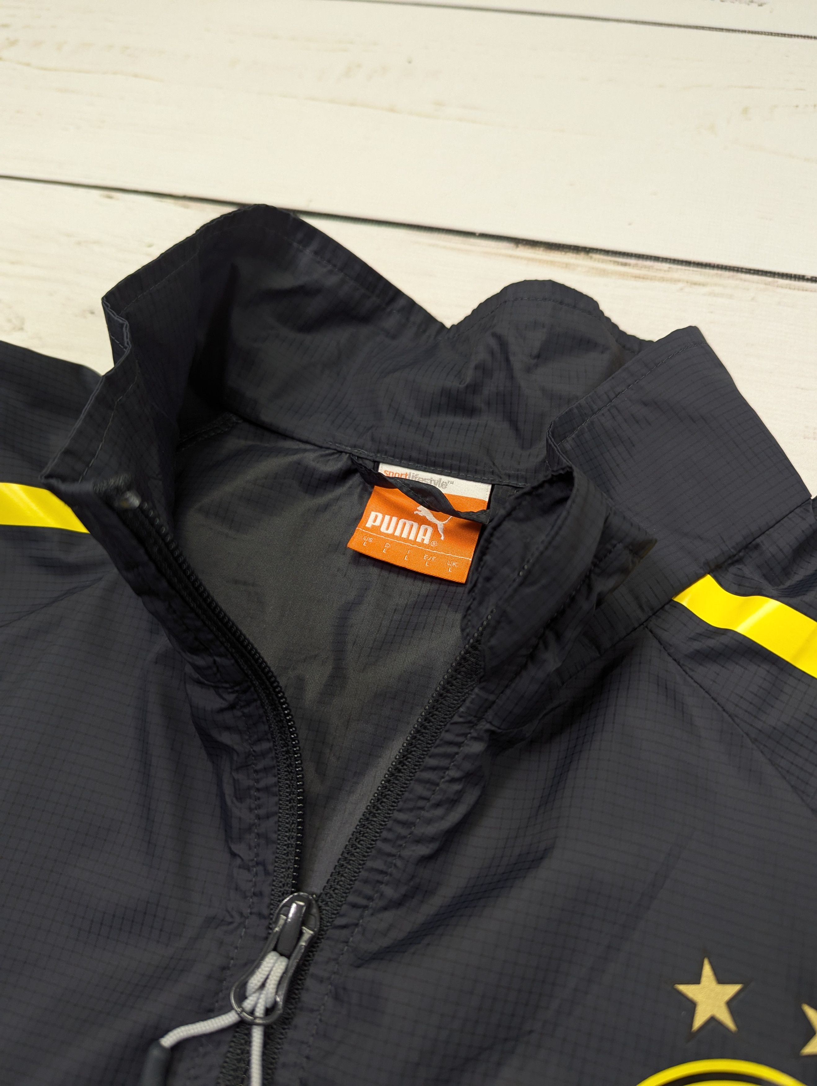 Puma Puma BVB Borussia Dortmund Windbreaker raincoat light jacket Size US M / EU 48-50 / 2 - 8 Thumbnail