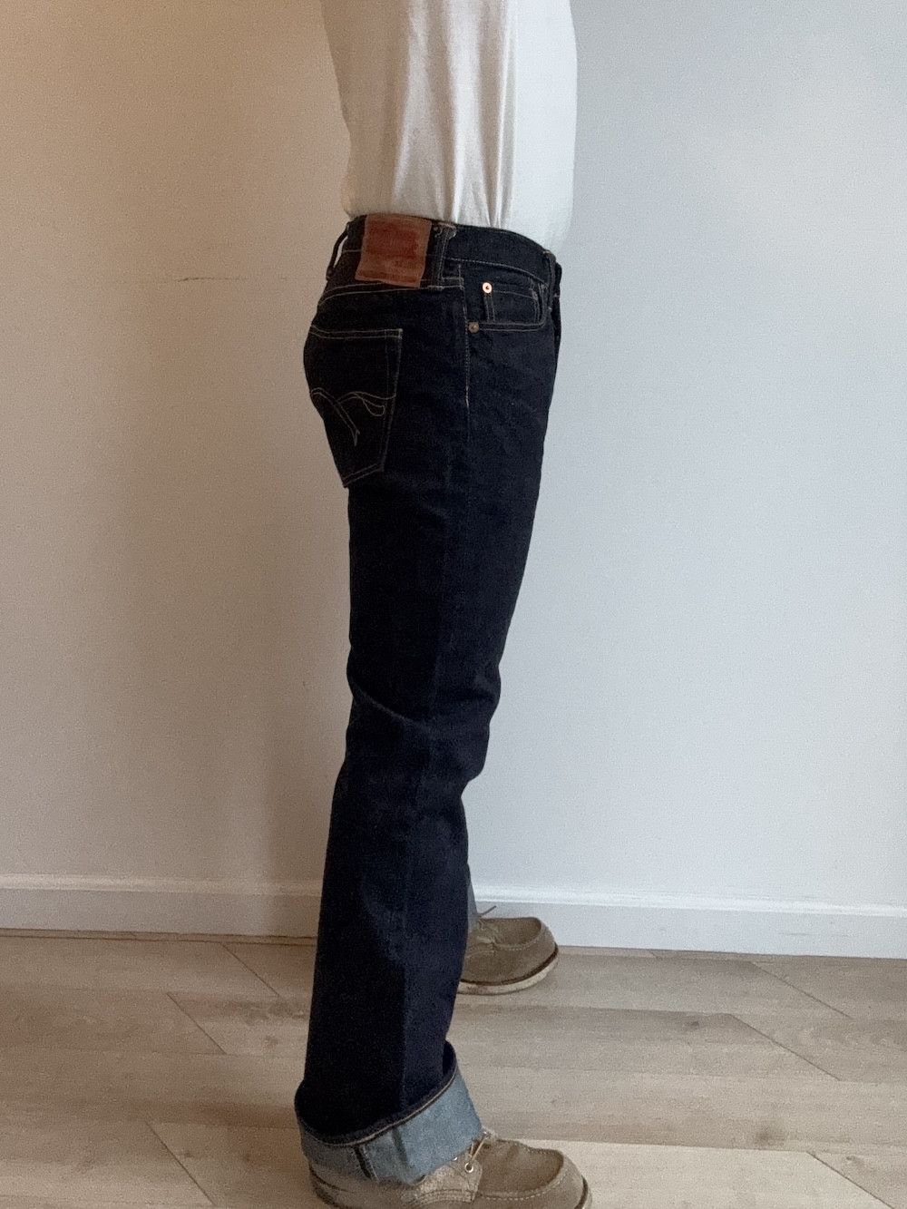 The Flat Head THE FLAT HEAD 1007 Bootcut W31 x L32 Zimbabwe cotton 14.5oz Size US 31 - 14 Thumbnail