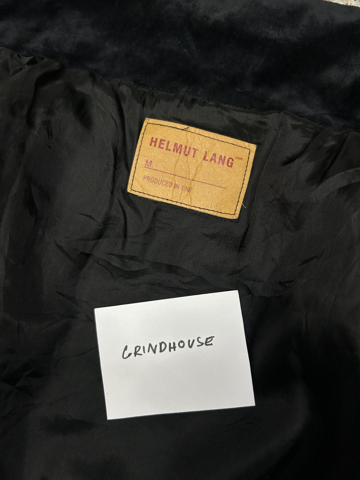 Helmut Lang F/W 97 Velvet Trucker Jacket Size M / US 6-8 / IT 42-44 - 13 Thumbnail