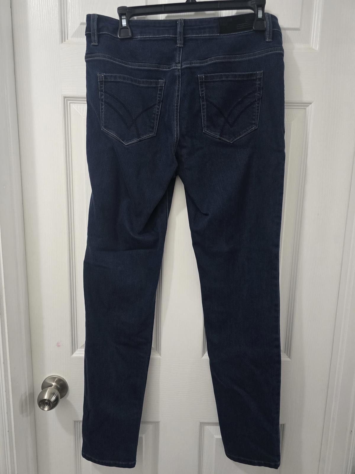 William Rast William Rast Dark Blue Skinny Jeans Size 32" / US 10 / IT 46 - 2 Thumbnail