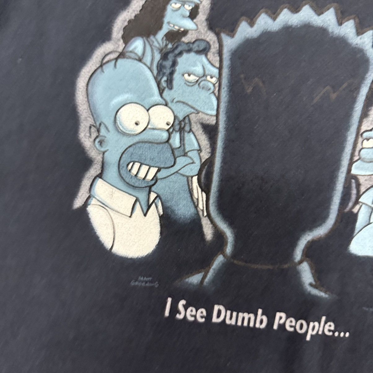 Other Vintage Simpsons I See Dumb People Tee Size US XXL / EU 58 / 5 - 4 Thumbnail