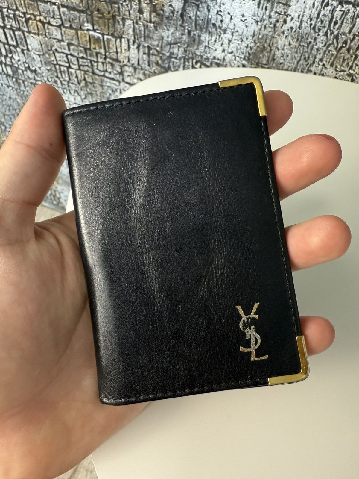 Yves Saint Laurent Vintage Yves Saint Laurent YSL Card Holder Black Size ONE SIZE - 2 Thumbnail