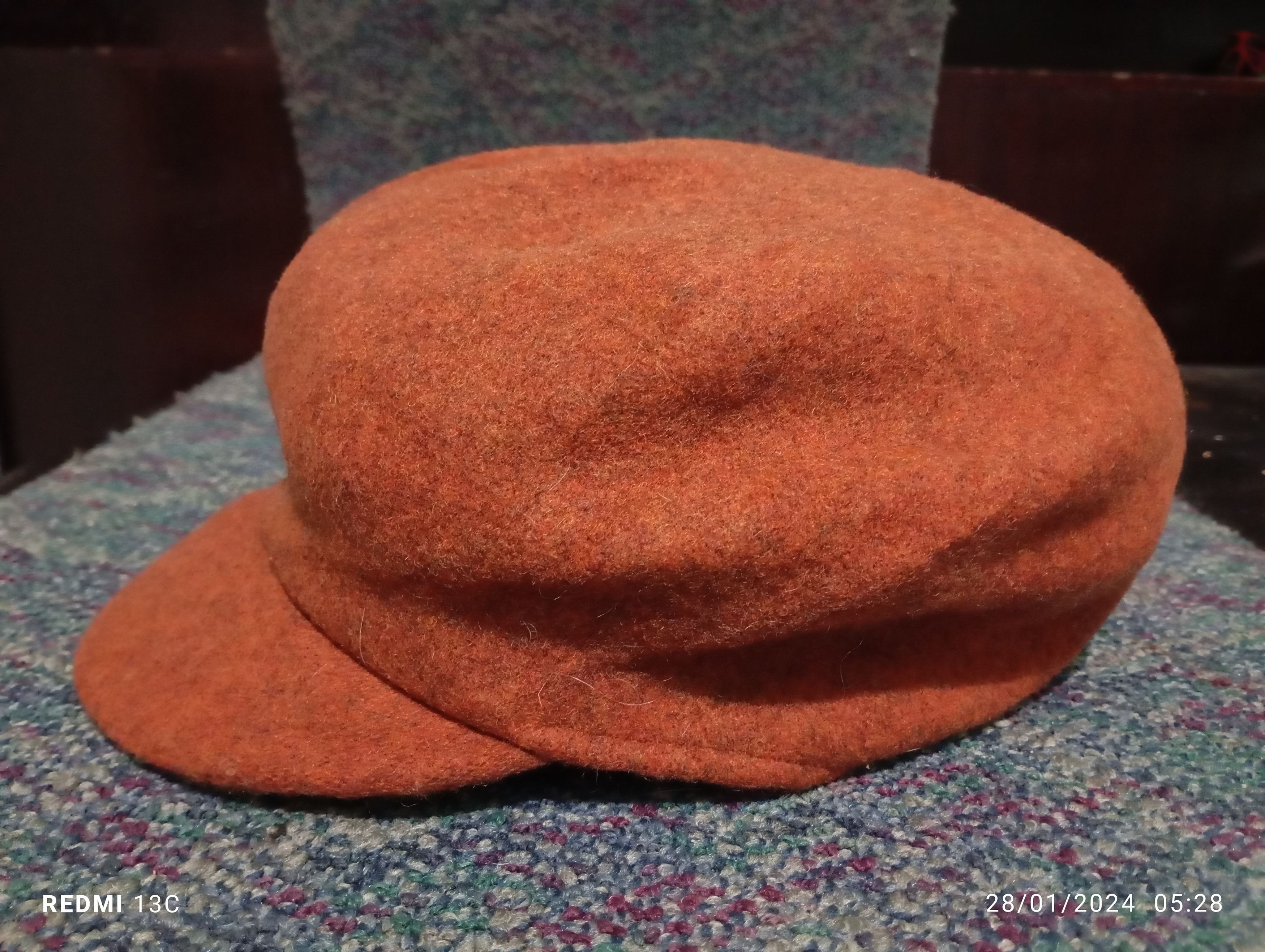 image of Hats x Vintage Wool Newsboy Cap Hat, Men's