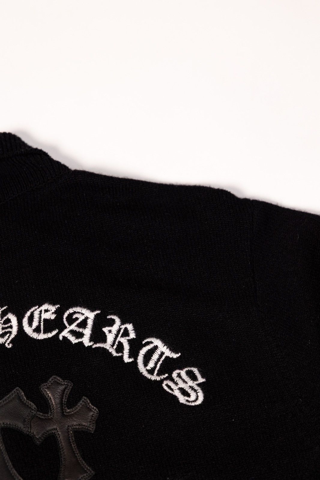 Chrome Hearts Chrome Hearts Cashmere Triple Cross Patch Cardigan Size US M / EU 48-50 / 2 - 7 Thumbnail