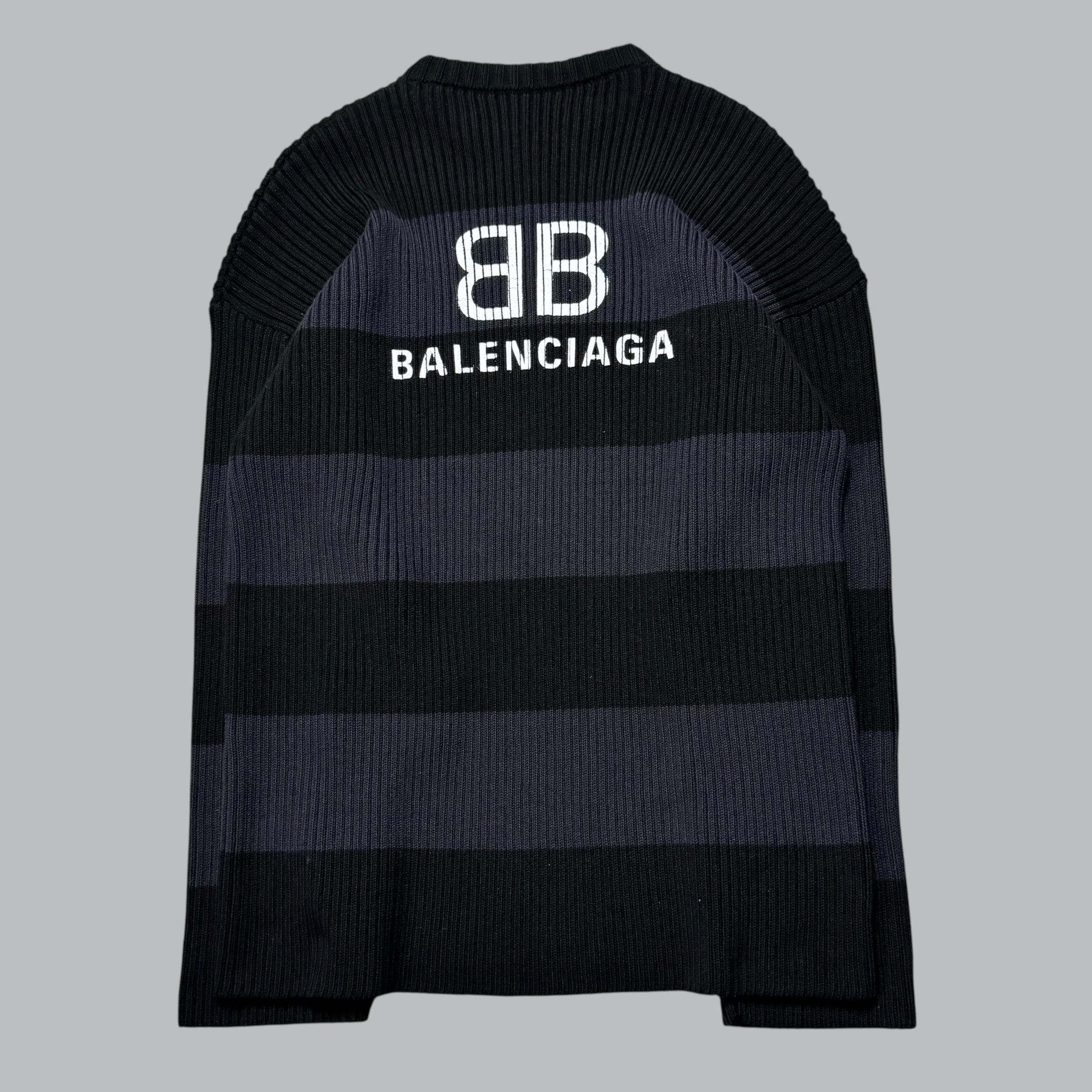 Balenciaga Balenciaga oversized striped sweater size s Size US S / EU 44-46 / 1 - 3 Thumbnail