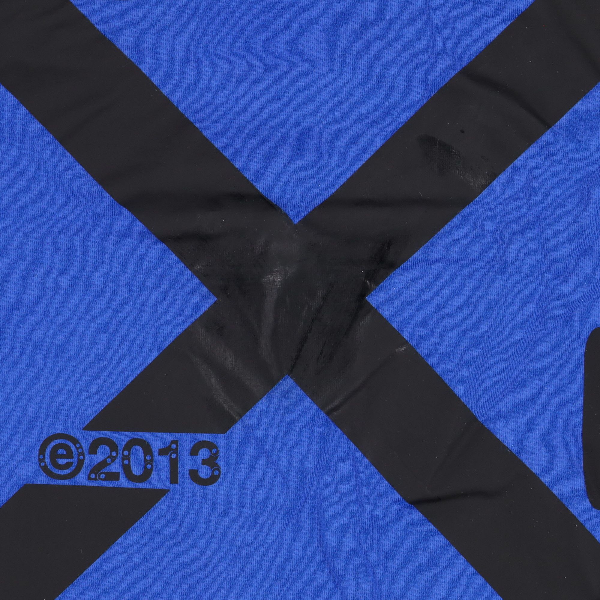 Off-White Blue Tech Marker Arrows Logo Oversized T-Shirt Size US S / EU 44-46 / 1 - 5 Thumbnail