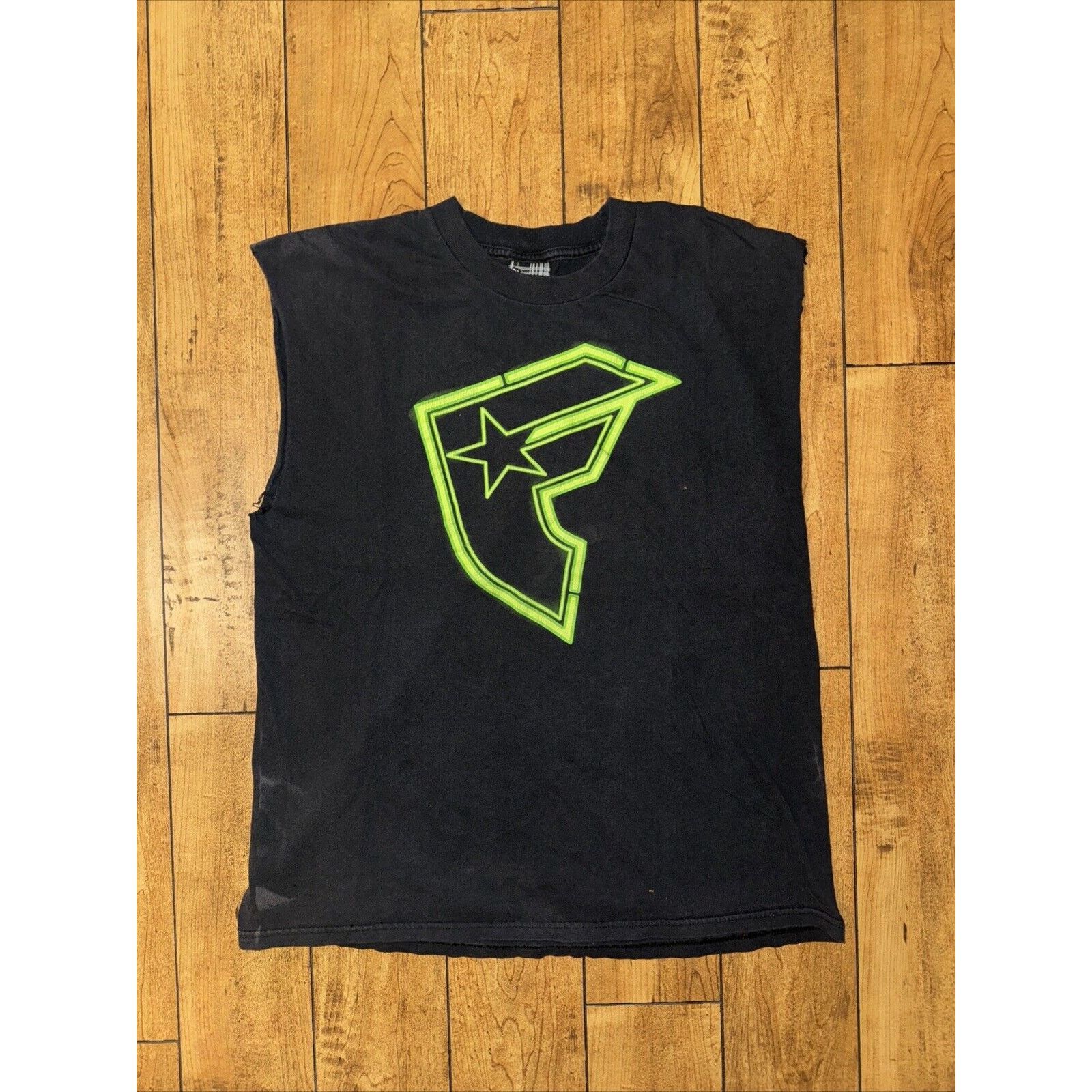 Famous Stars And Straps × Vintage Vintage Famous Stars And Straps Chopped T-Shirt Tank L 20x26 Size US L / EU 52-54 / 3 - 1 Thumbnail