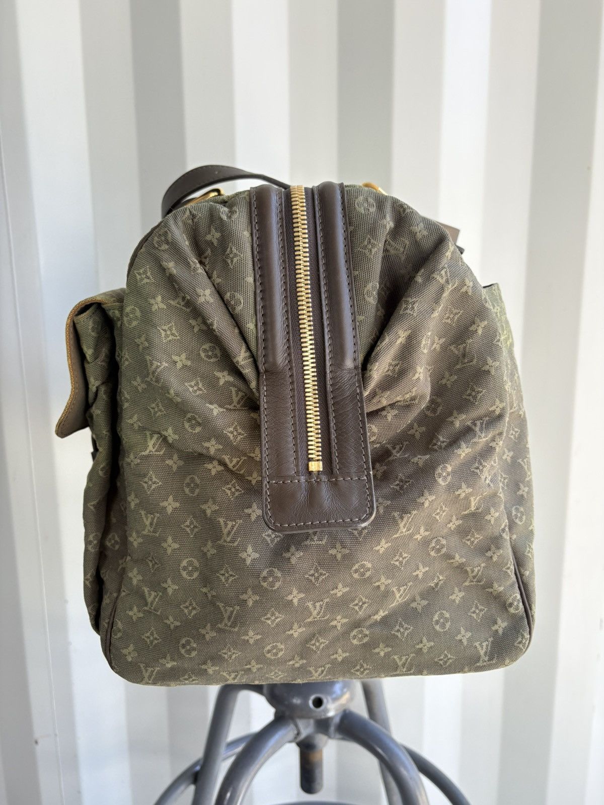 Louis Vuitton Louis Vuitton Mini Lin Monogram Duffle Bag Size ONE SIZE - 5 Thumbnail