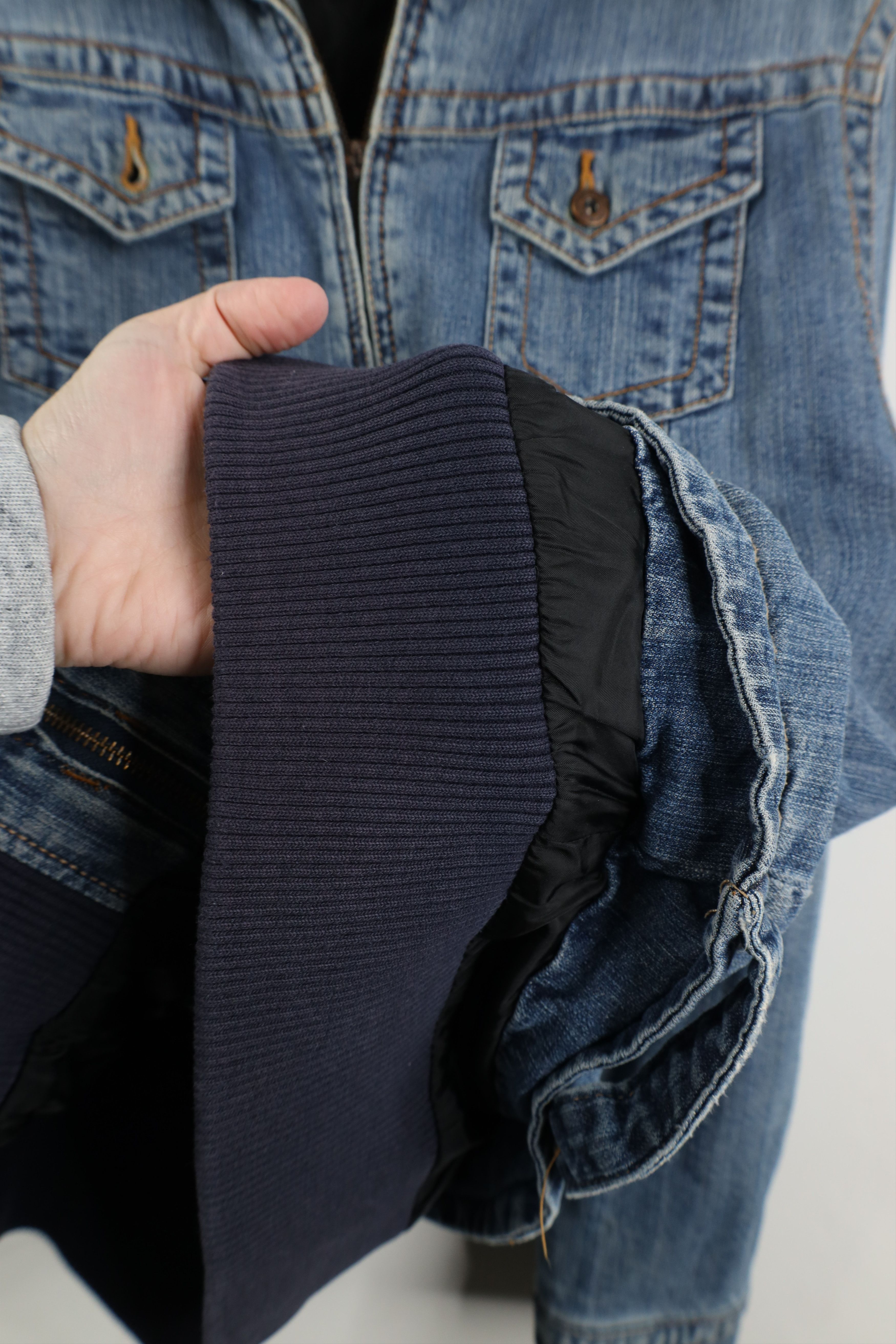 Dickies Vintage Y2K Dickies Quilted Denim Jean Tucker Jacket Blue Size XL / US 12-14 / IT 48-50 - 12 Thumbnail