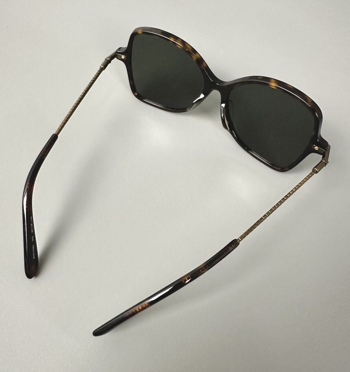 Bottega Veneta Bottega Veneta - Butterfly Sunglasses - Leopard BV0170SA 002 Size ONE SIZE - 2 Thumbnail