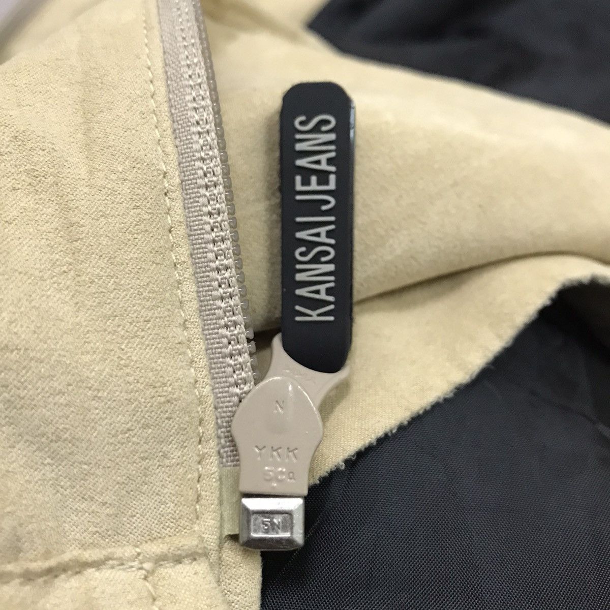 Japanese Brand × Kansai Yamamoto × Vintage Vintage Kansai Jeans Cudroy Worker Jacket Zipper Size US XL / EU 56 / 4 - 11 Thumbnail