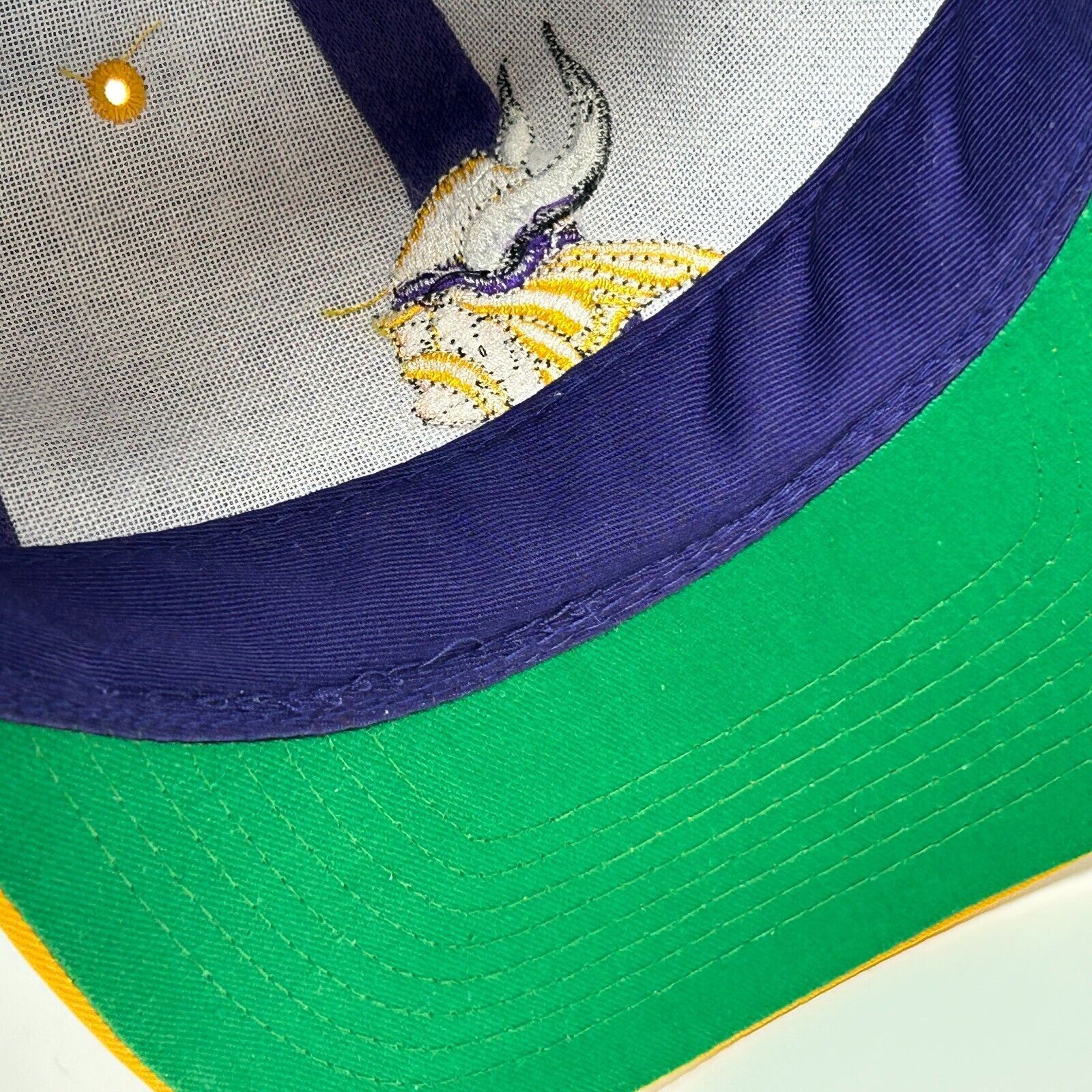 NFL Vintage 90s Minnesota Vikings Hat Baseball Cap Purple NFL Size ONE SIZE - 8 Thumbnail