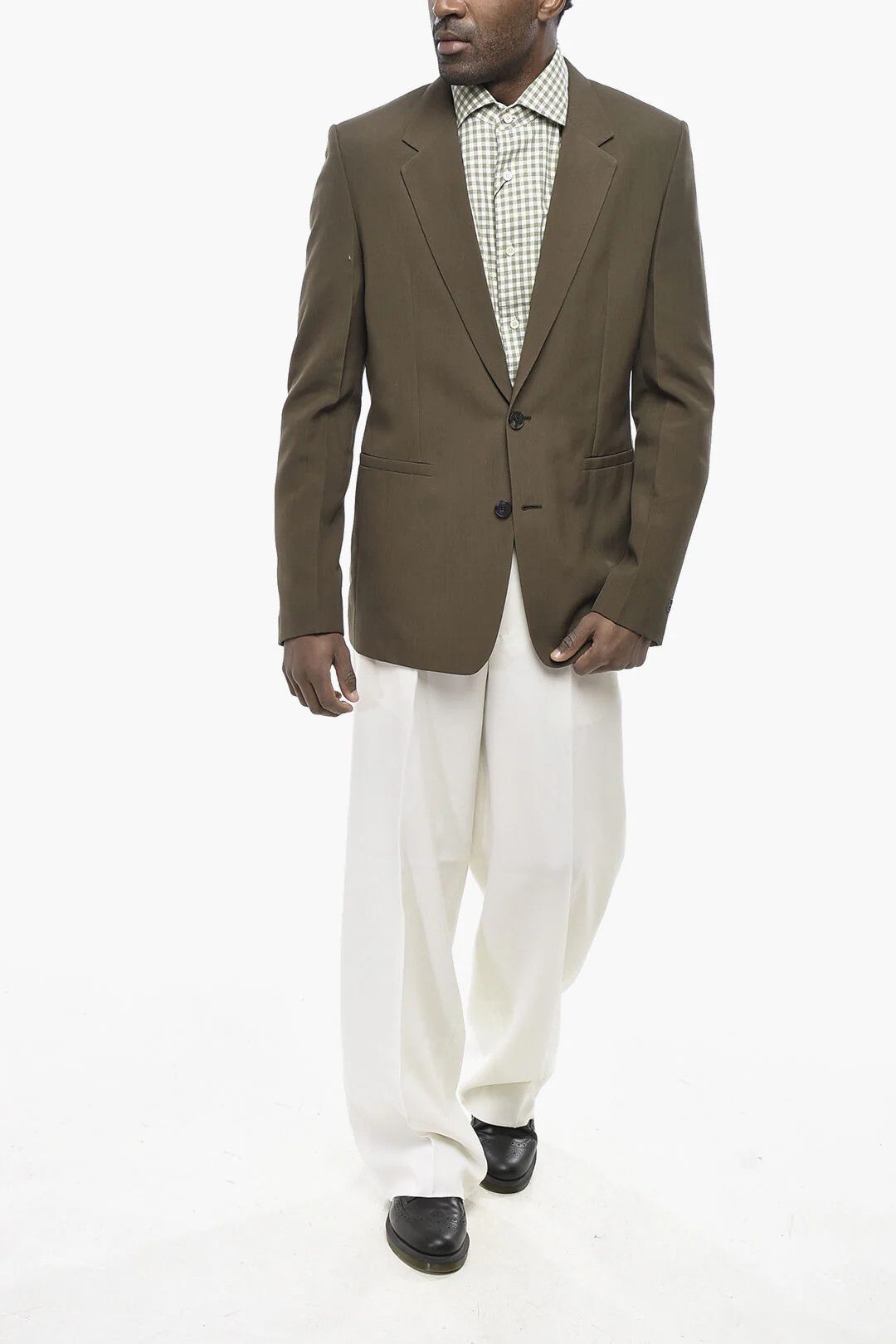 Givenchy og1mm0326 Slim Fit Blazer in Military Green Size US S / EU 44-46 / 1 - 4 Thumbnail