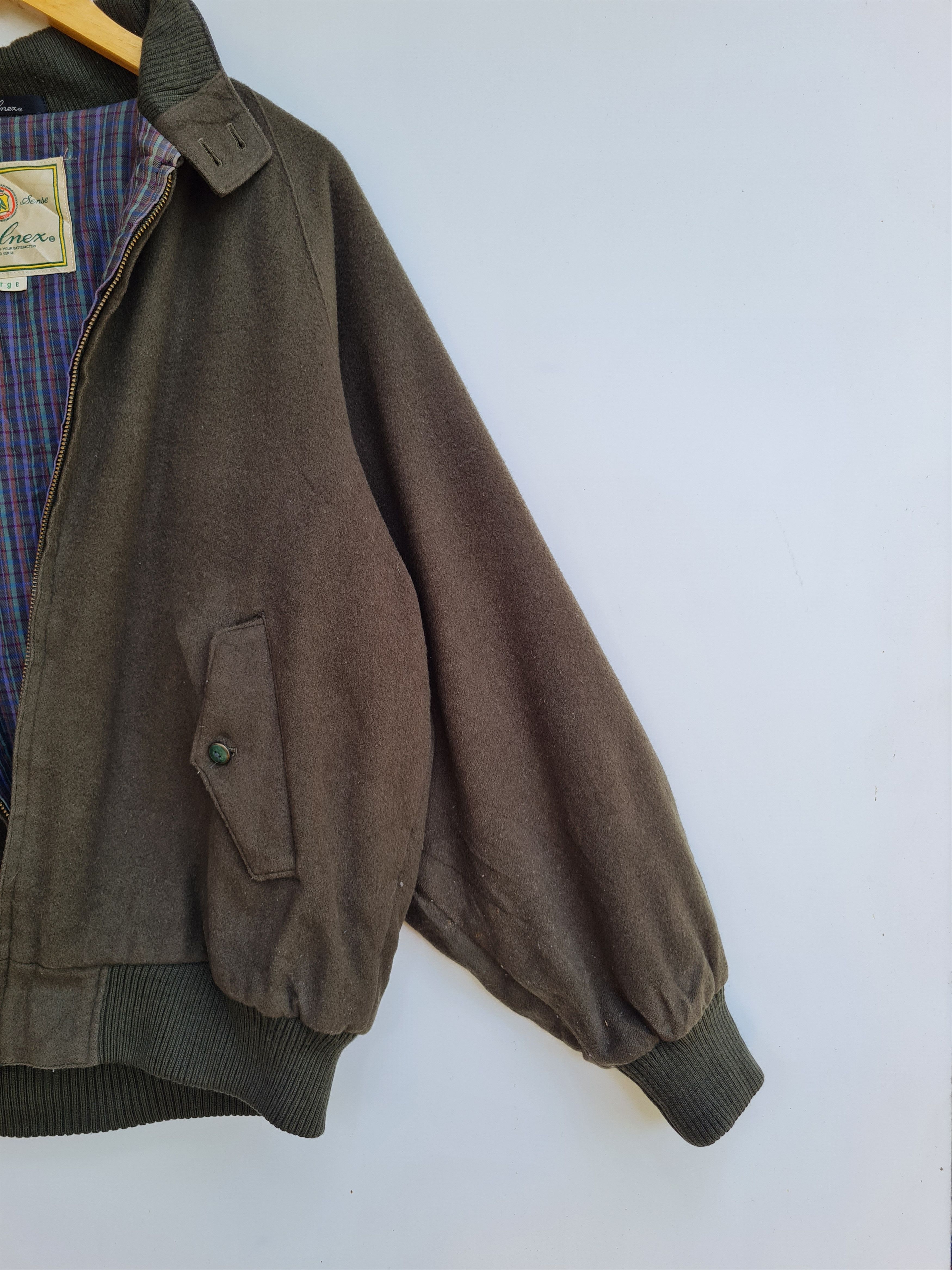 Japanese Brand × Vintage Bulnex Vintage Wool Jacket Bomber Style Size US L / EU 52-54 / 3 - 5 Thumbnail