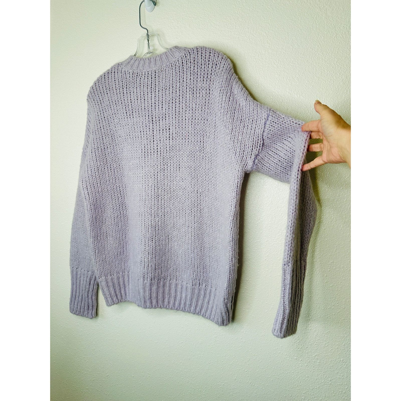 Sanctuary Sanctuary Purple Telluride Chunky Knit Long Sleeve Sweater S Size S / US 4 / IT 40 - 5 Thumbnail